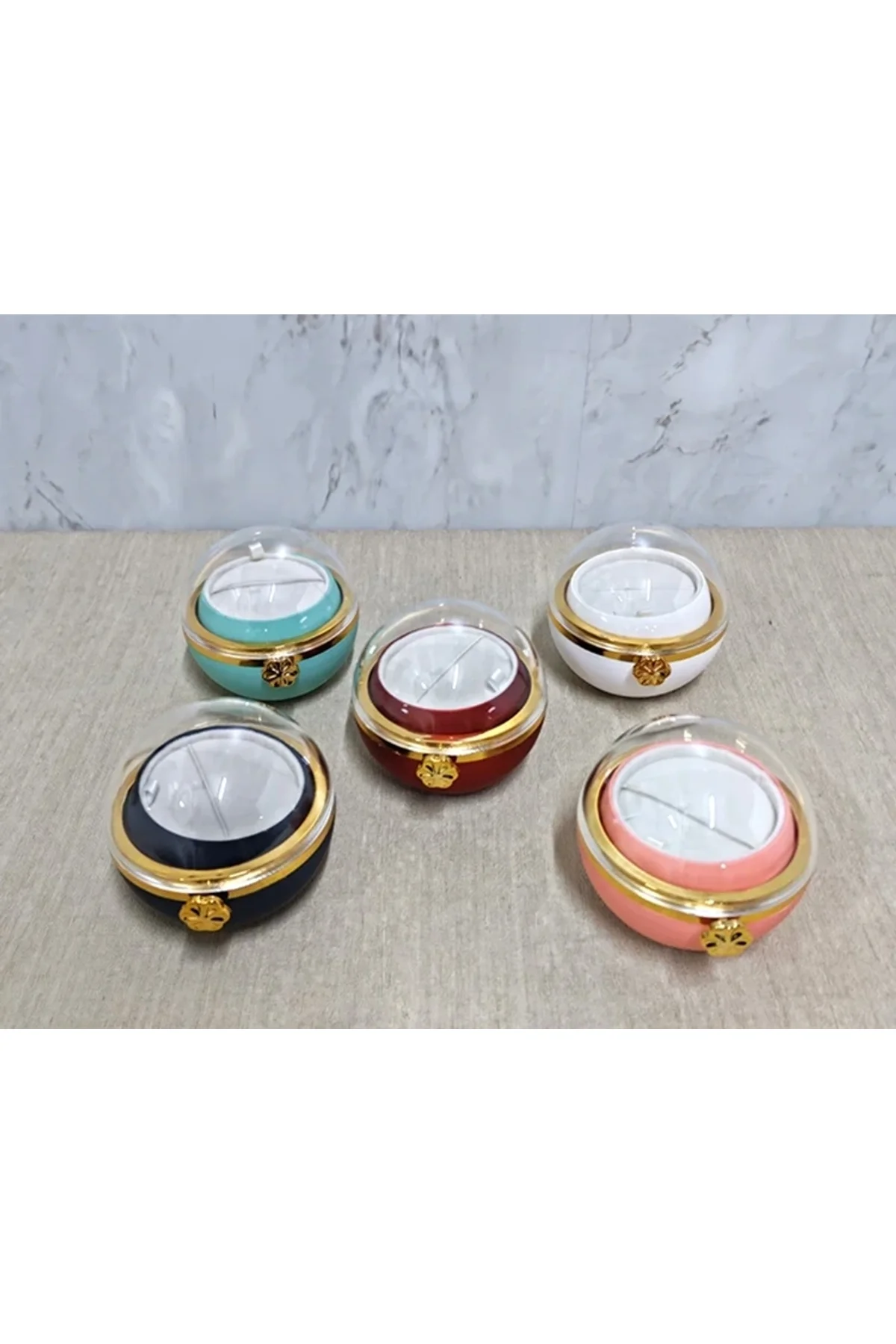 Romantik Gül Yüzük Kutusu Kubbe Alk5009 - Just Cheap Store Görsel 2