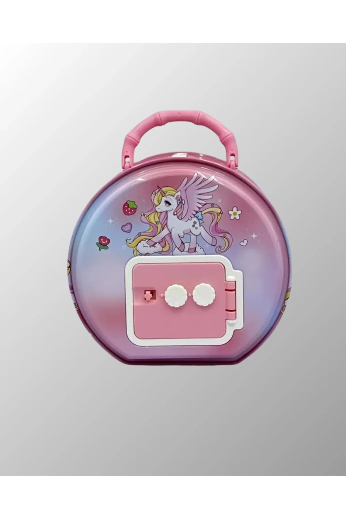 Mini Çocuk Para Kasası Güvenli Kilitli Birikim Kutusu - Just Cheap Store Görsel 2