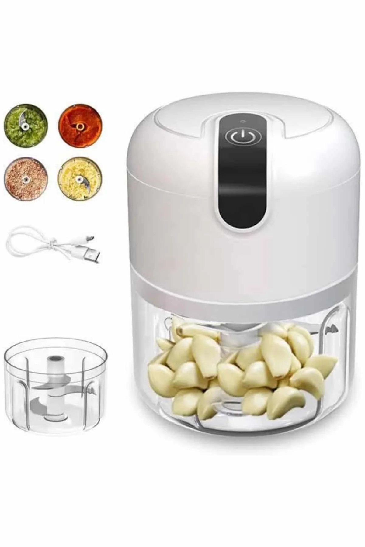 Rondo Doğrayıcı 250 Ml Taşınabilir Usb Şarjlı Pratik El Rondo Blender Yeni Nesil - Just Cheap Store Görsel 2