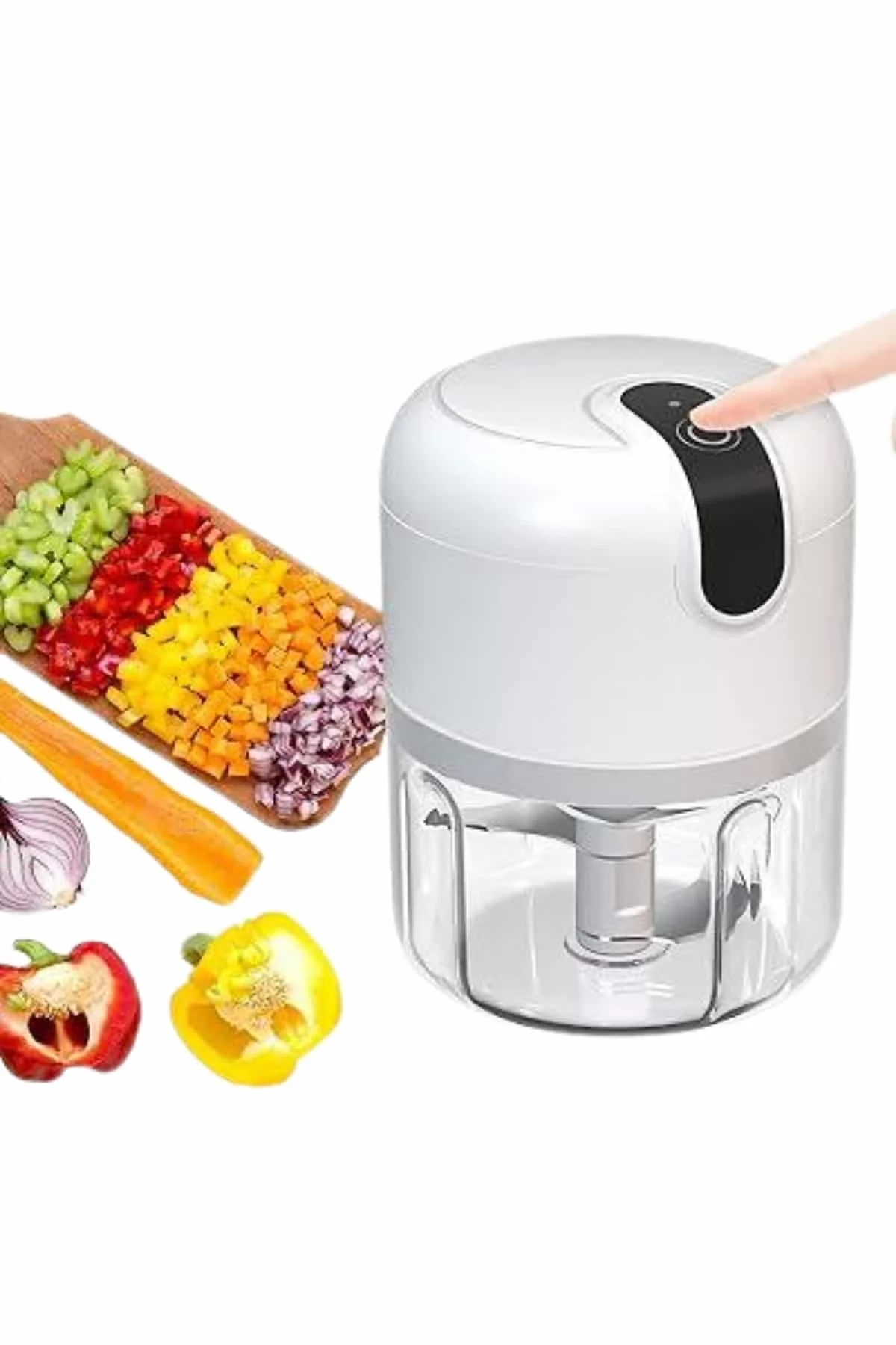 Rondo Doğrayıcı 250 Ml Taşınabilir Usb Şarjlı Pratik El Rondo Blender Yeni Nesil - Just Cheap Store Görsel 3