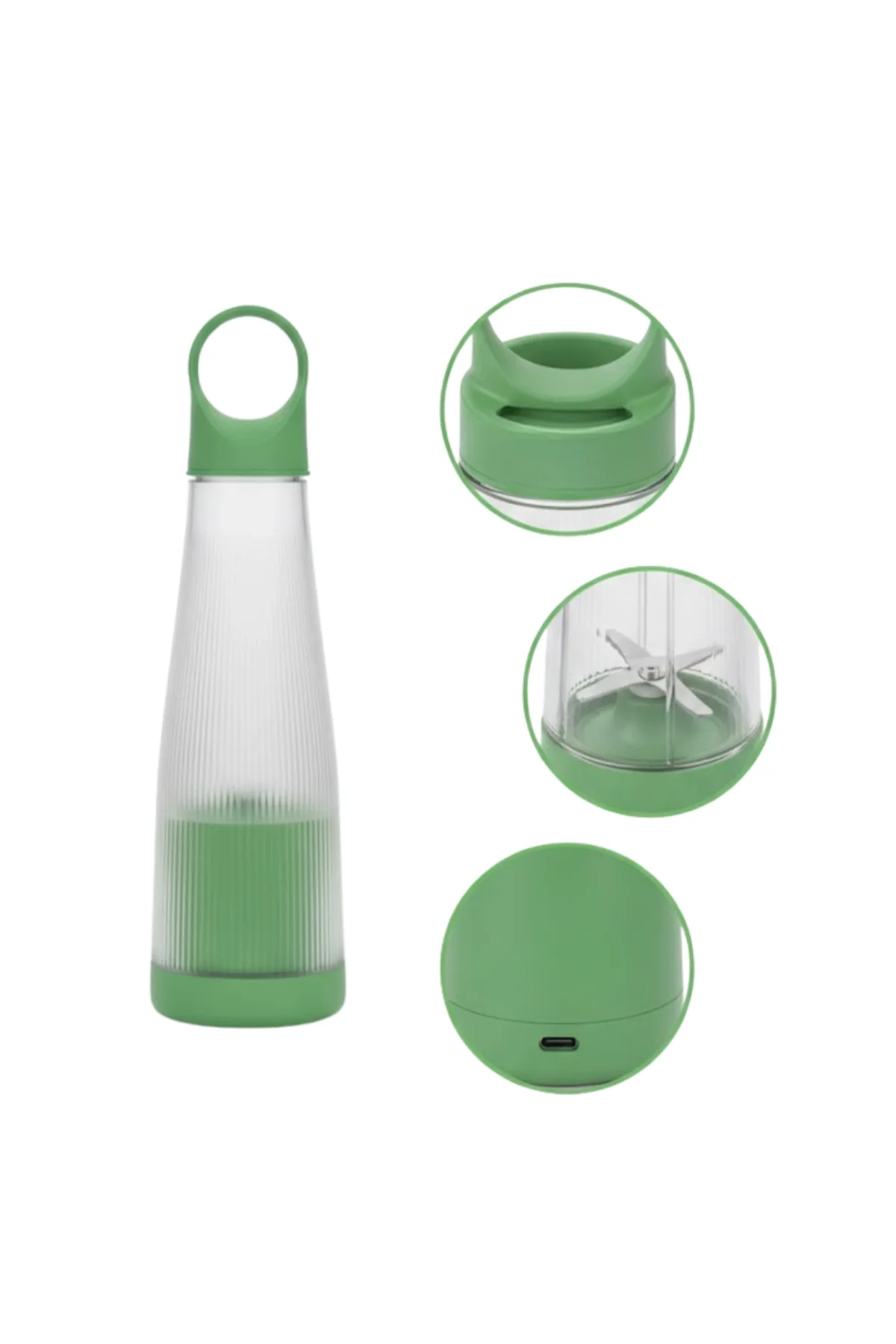 Sağlıklı İçecekler İçin Kompakt Usb Şarjlı Blender - Just Cheap Store Görsel 2