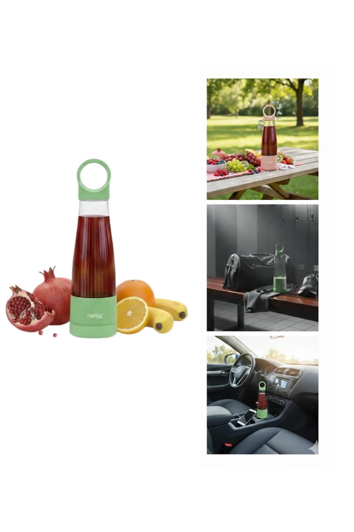 Sağlıklı İçecekler İçin Kompakt Usb Şarjlı Blender - Just Cheap Store Görsel 4