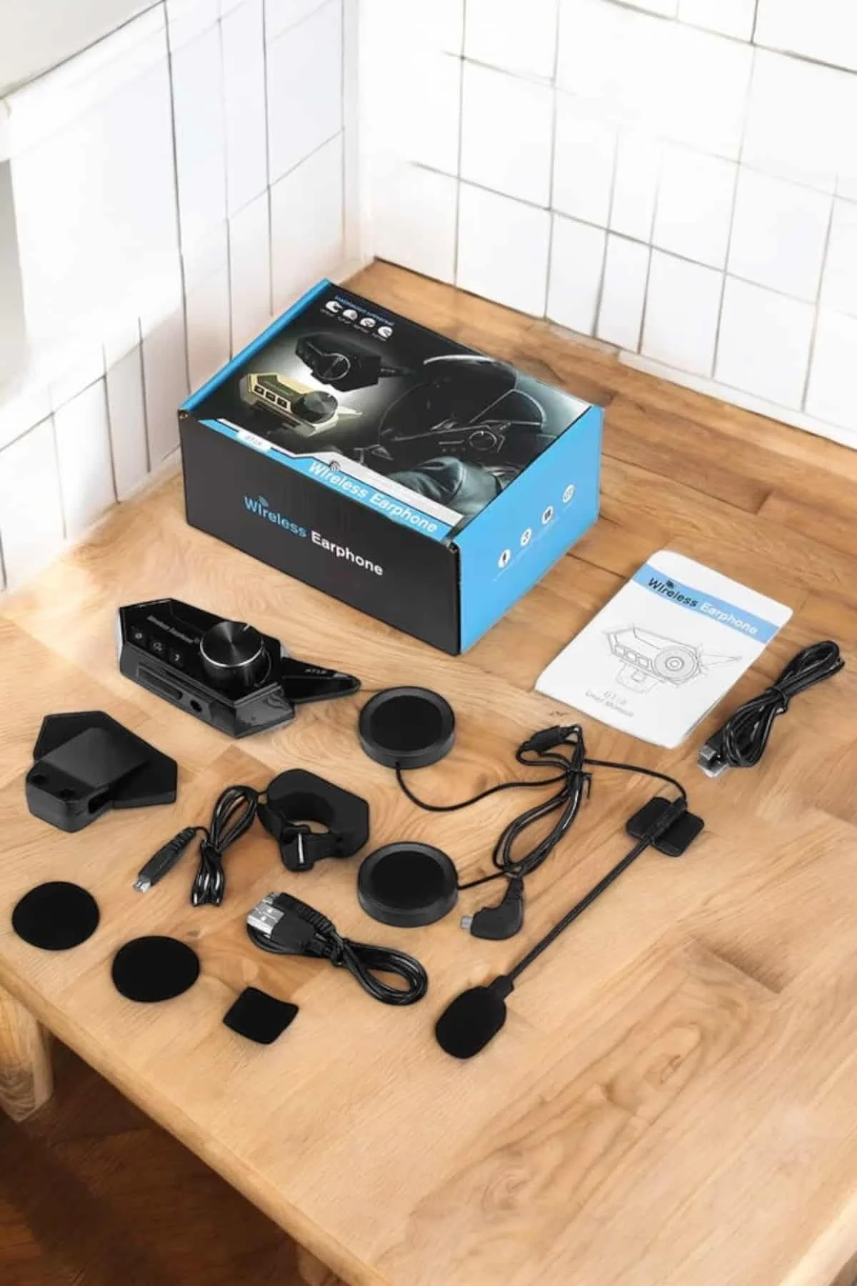 Motorcu Kulaklığı Kask Kulaklığı Anc Özelliği Sesli Görüşme Özelliği - Just Cheap Store Görsel 3