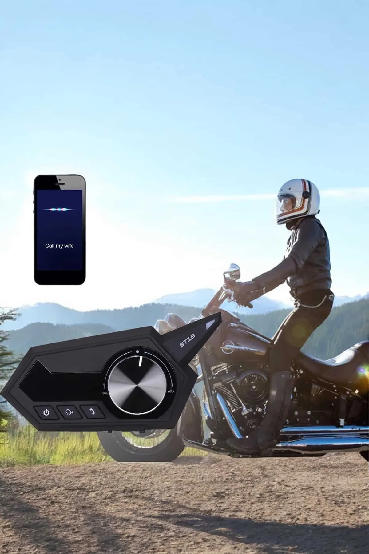 Motorcu Kulaklığı Kask Kulaklığı Anc Özelliği Sesli Görüşme Özelliği - Just Cheap Store Görsel 5