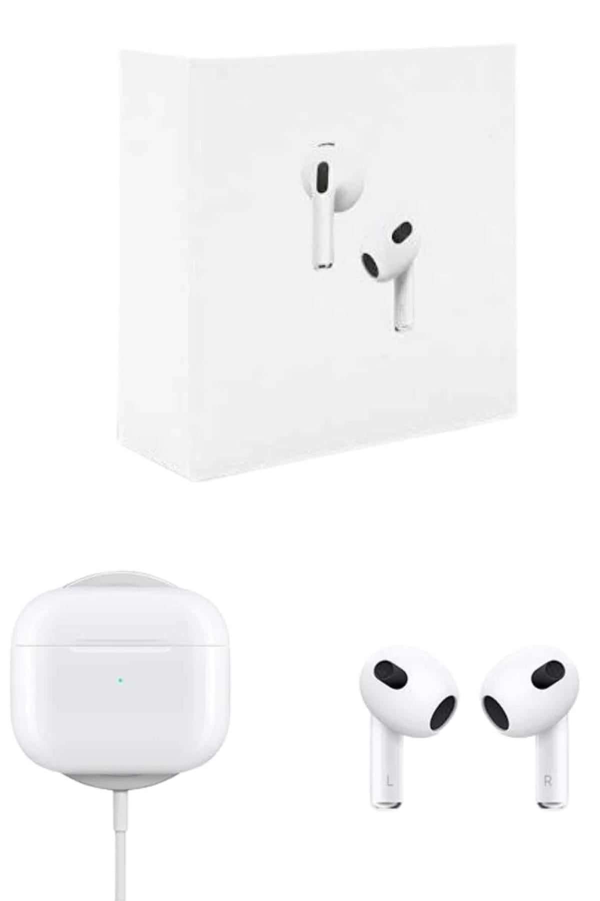 3.nesil İos Android Uyumlu Bluetooth 5.0 Beyaz Çağrı Cevaplama Yeni Nesil - Just Cheap Store Görsel 5
