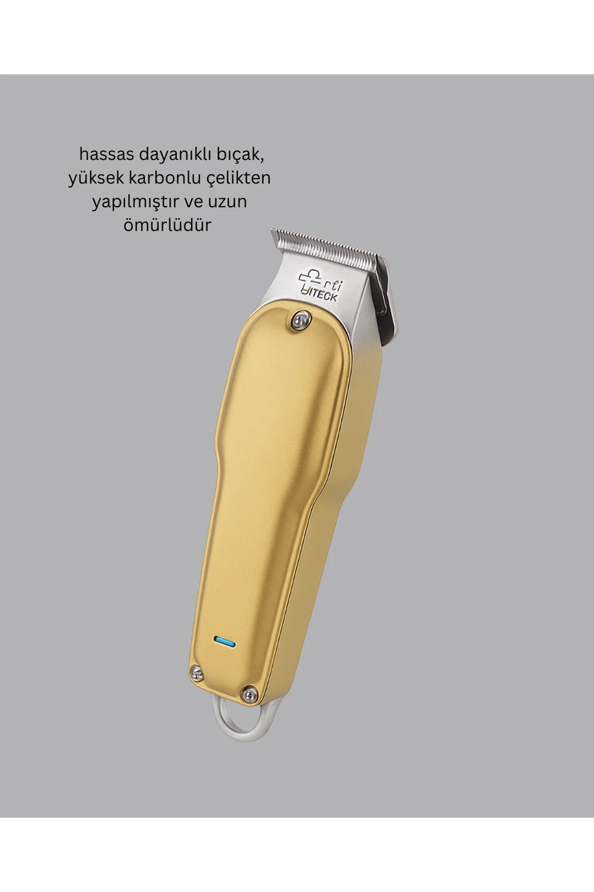 Usb Şarjlı Saç Sakal Kesme Makinesi Hassas Detay Kesim İçin Yeni Nesil - Just Cheap Store Görsel 5