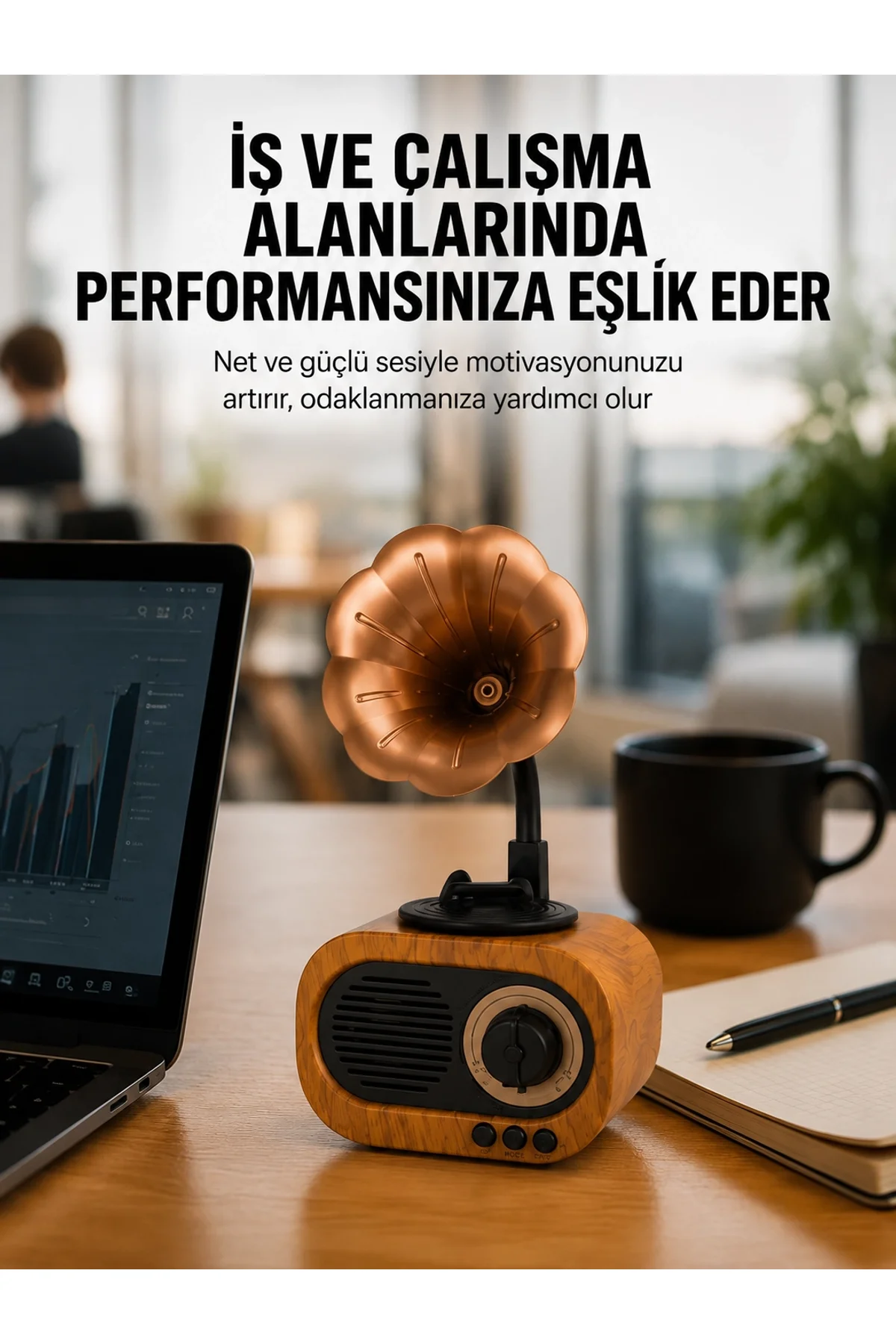 Kablosuz Retro Radyo Hoparlör 5w Güçlü Ses Usb Hafıza Kart Destekli Yeni Nesil