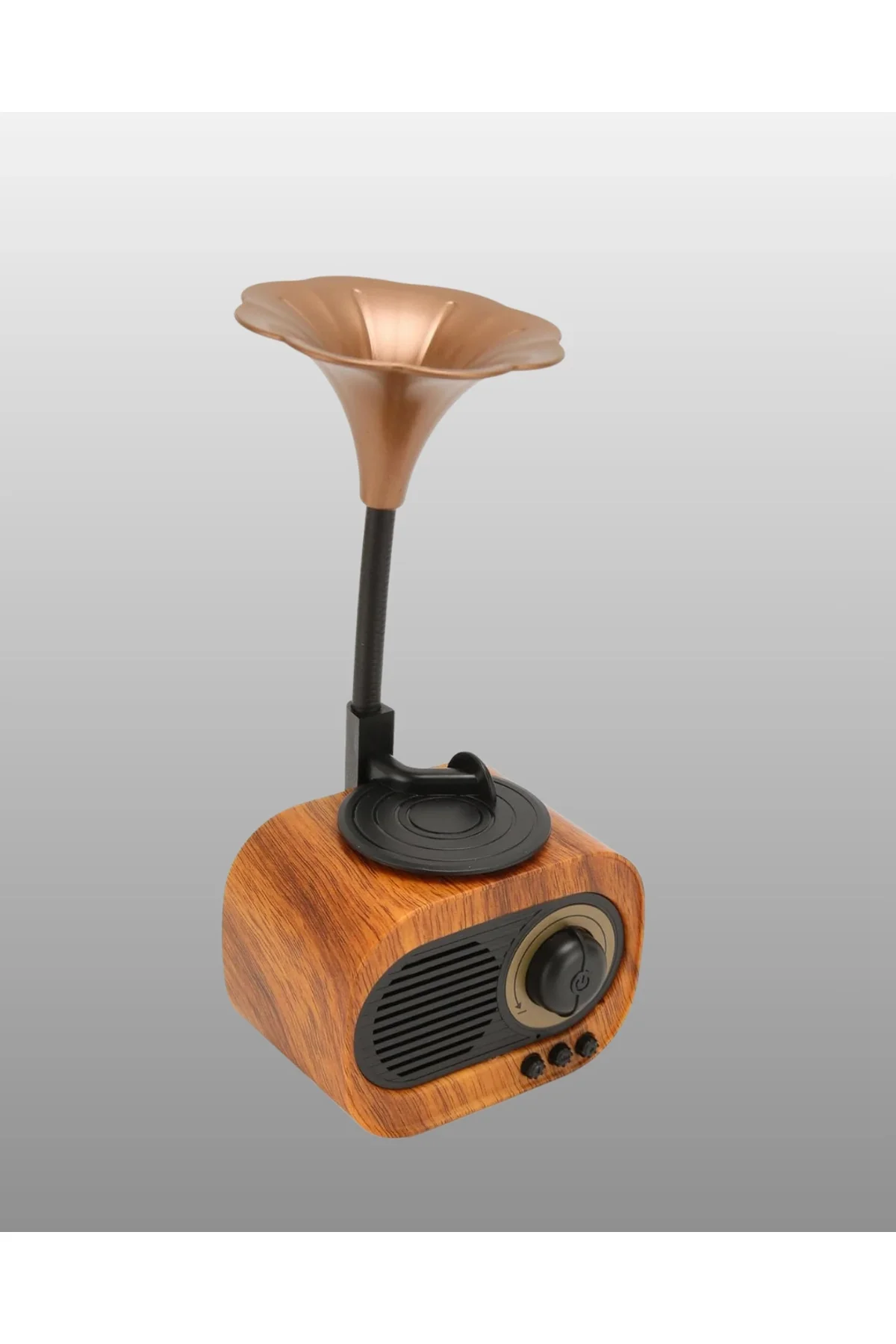 Kablosuz Retro Radyo Hoparlör 5w Güçlü Ses Usb Hafıza Kart Destekli Yeni Nesil - Just Cheap Store Görsel 3