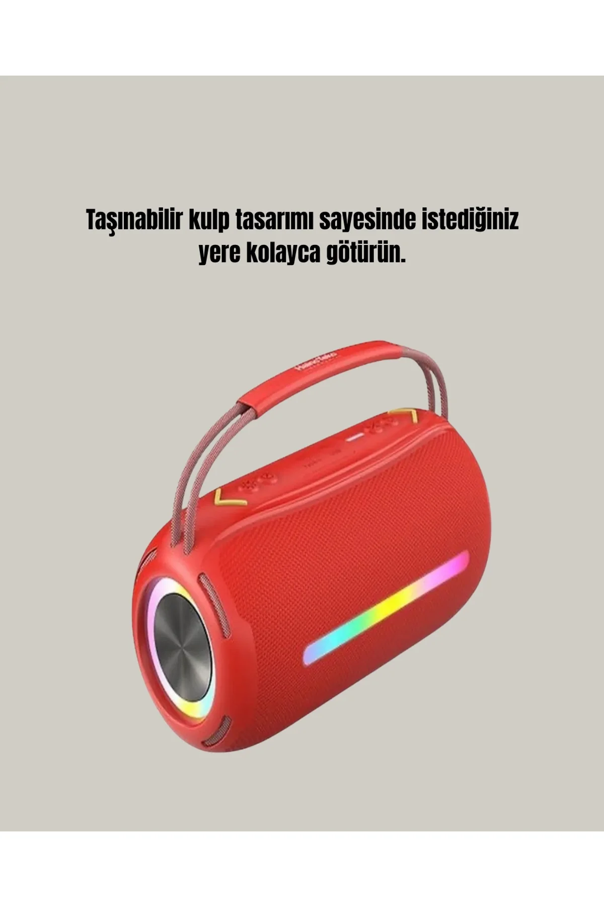 Suya Dayanıklı 20w Rgb Hoparlör Bluetooth, Usb, Sd Kart Ve Aux Girişli - Just Cheap Store Görsel 4