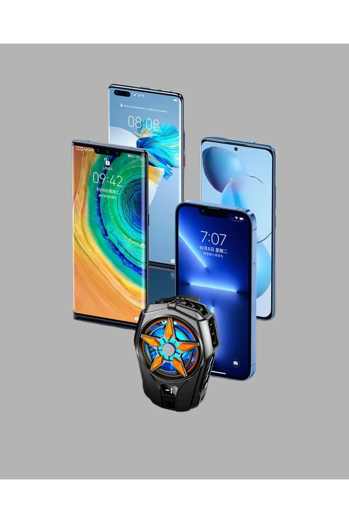 Cep Telefonu Radyatörü Yarı İletken Hızlı Soğutma Ve Dijital Ekran Kontrollü - Just Cheap Store Görsel 4