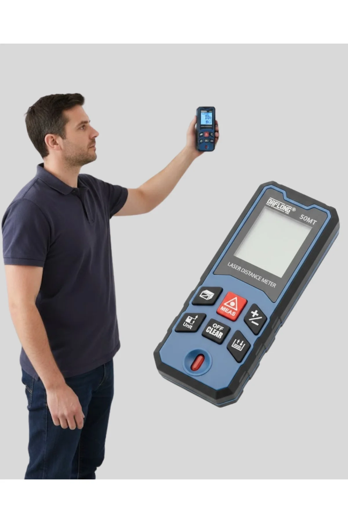 Dijital Lazer Mesafe Ölçüm Cihazı İnşaat Ve Ev Kullanımı Yeni Nesil - Just Cheap Store Görsel 5