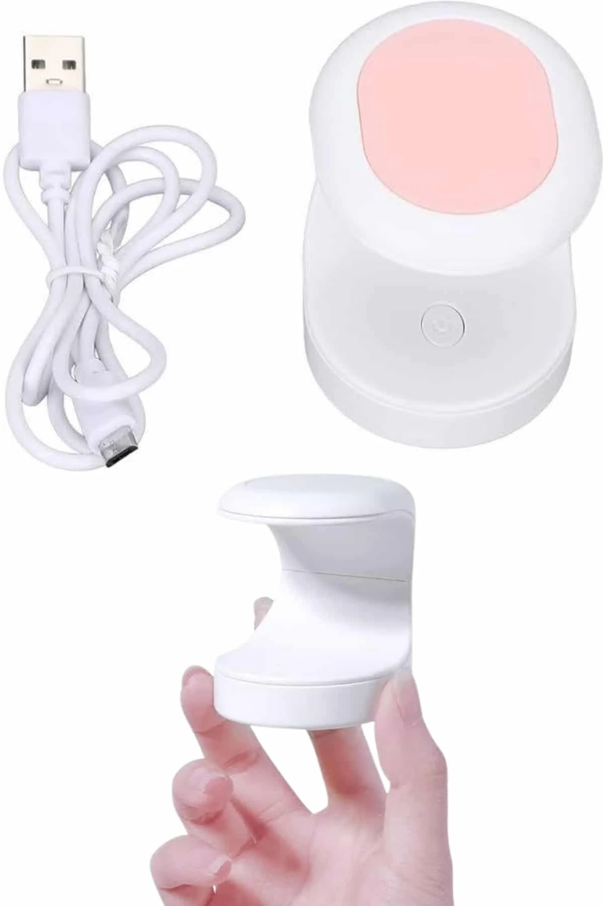 Protez Tırnak Kurutucu Kalıcı Oje Led Oje Kurutucu Uv Işınlı Taşınabilir Yeni Nesil - Just Cheap Store Görsel 2