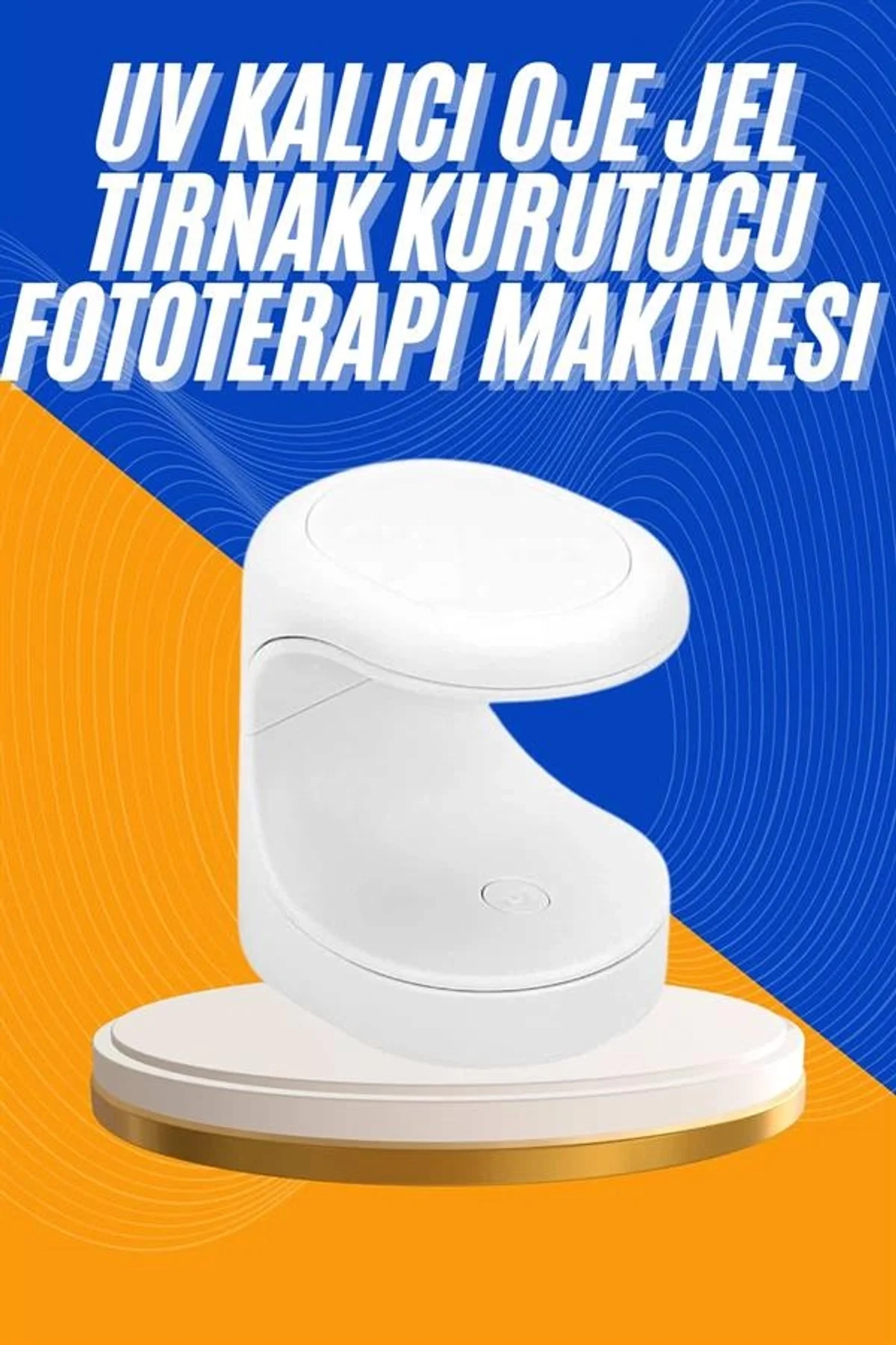 Protez Tırnak Kurutucu Kalıcı Oje Led Oje Kurutucu Uv Işınlı Taşınabilir - Just Cheap Store Görsel 2