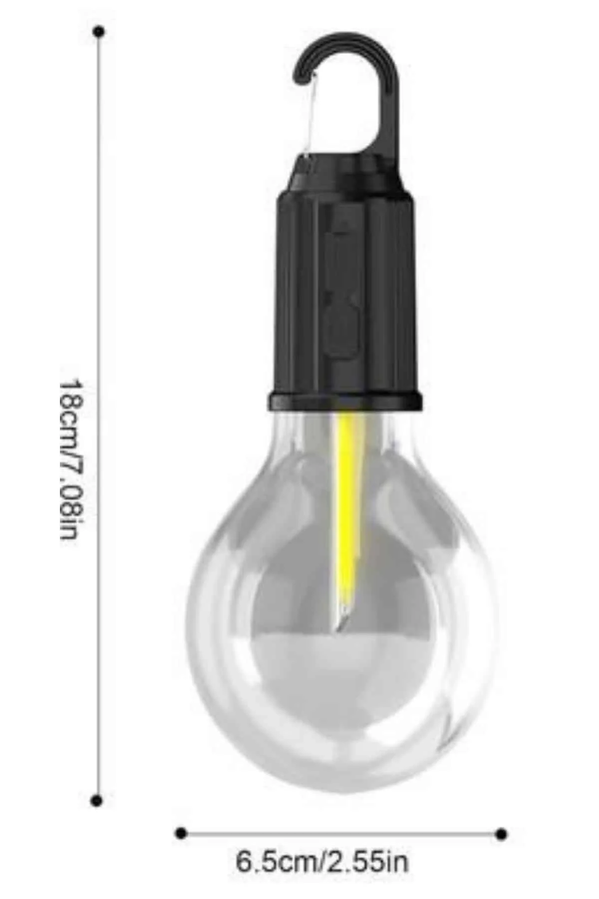 Taşınabilir Şarjlı Led Ampul Askılı Lamba Kamp Bahçe Lambası - Just Cheap Store Görsel 5