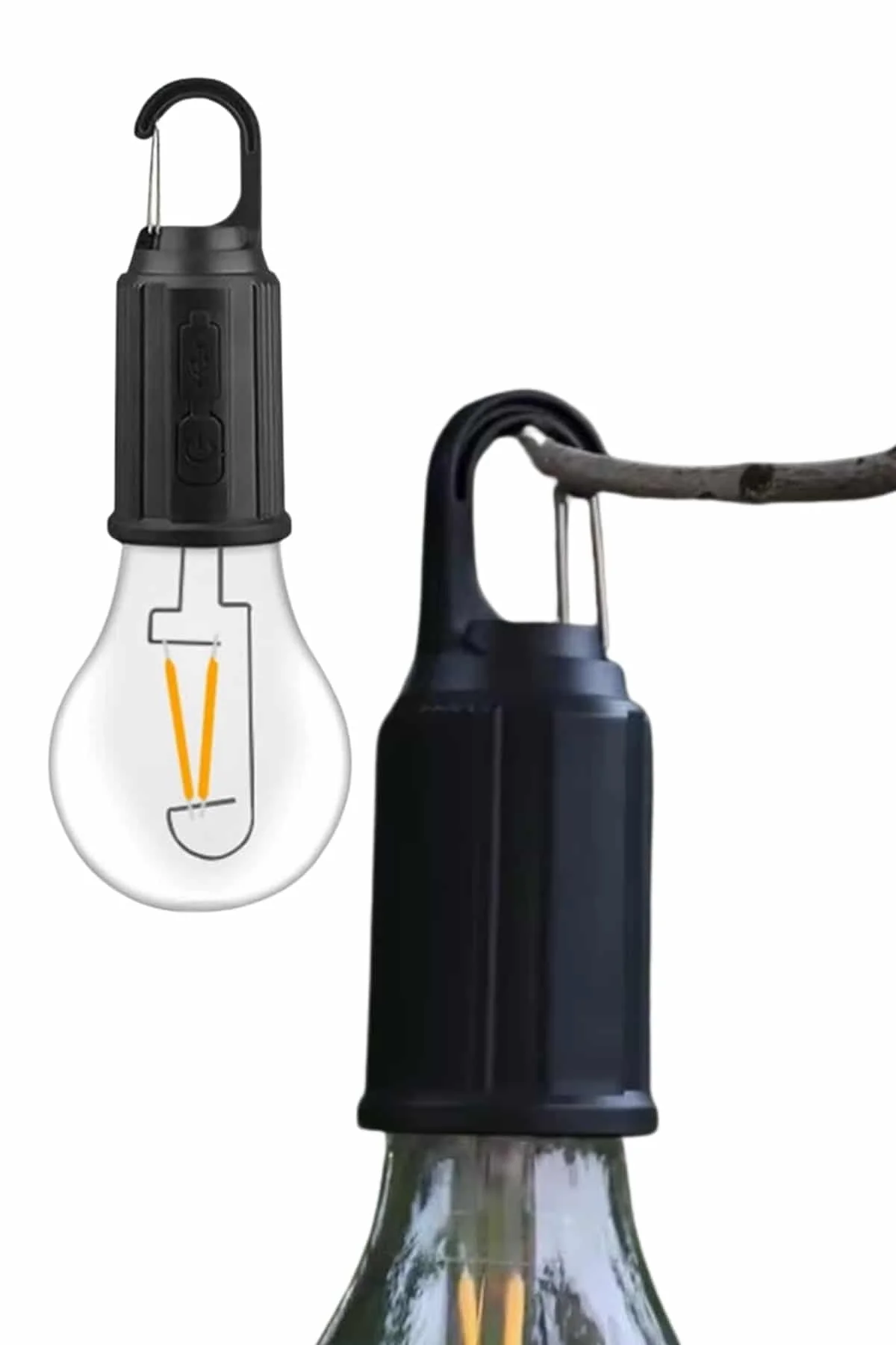 Taşınabilir Şarjlı Led Ampul Askılı Lamba Kamp Bahçe Lambası - Just Cheap Store Görsel 4