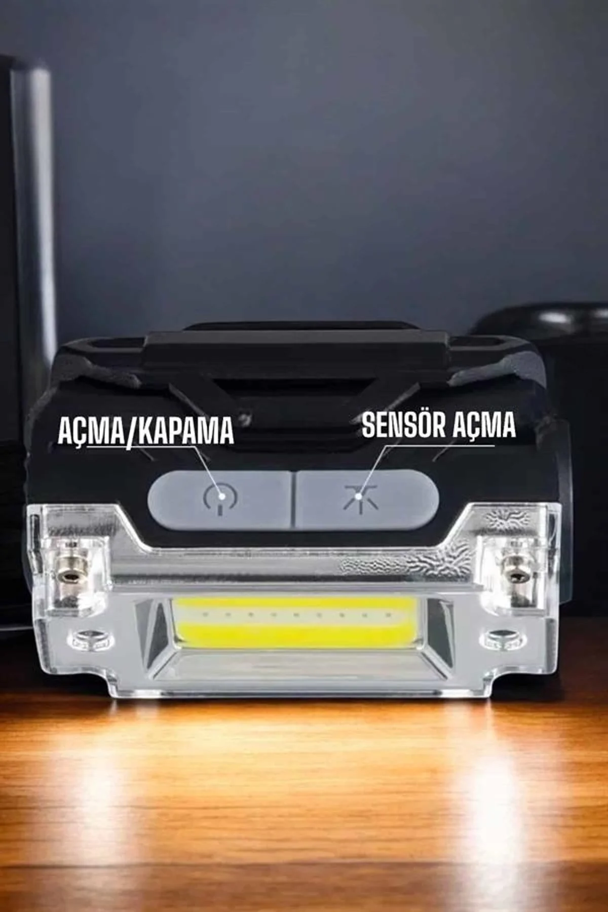 Kafa Lambası Kamp Feneri Balıkçı Feneri Başlıklı Suya Dayanıklı - Just Cheap Store Görsel 3