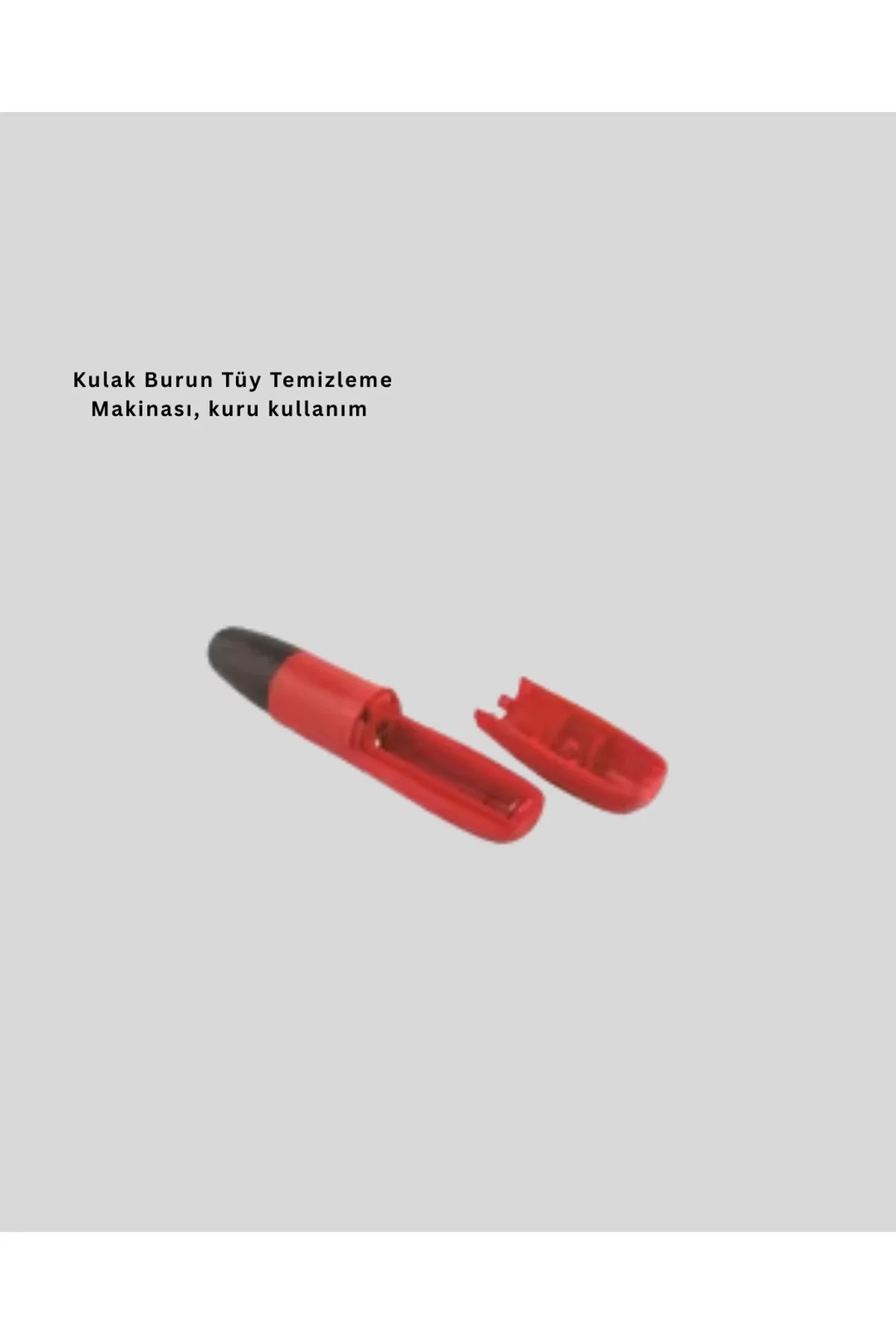Kulak Burun Tüy Temizleme Makinası Pilli Kırmızı Ergonomik Yeni Nesil - Just Cheap Store Görsel 5