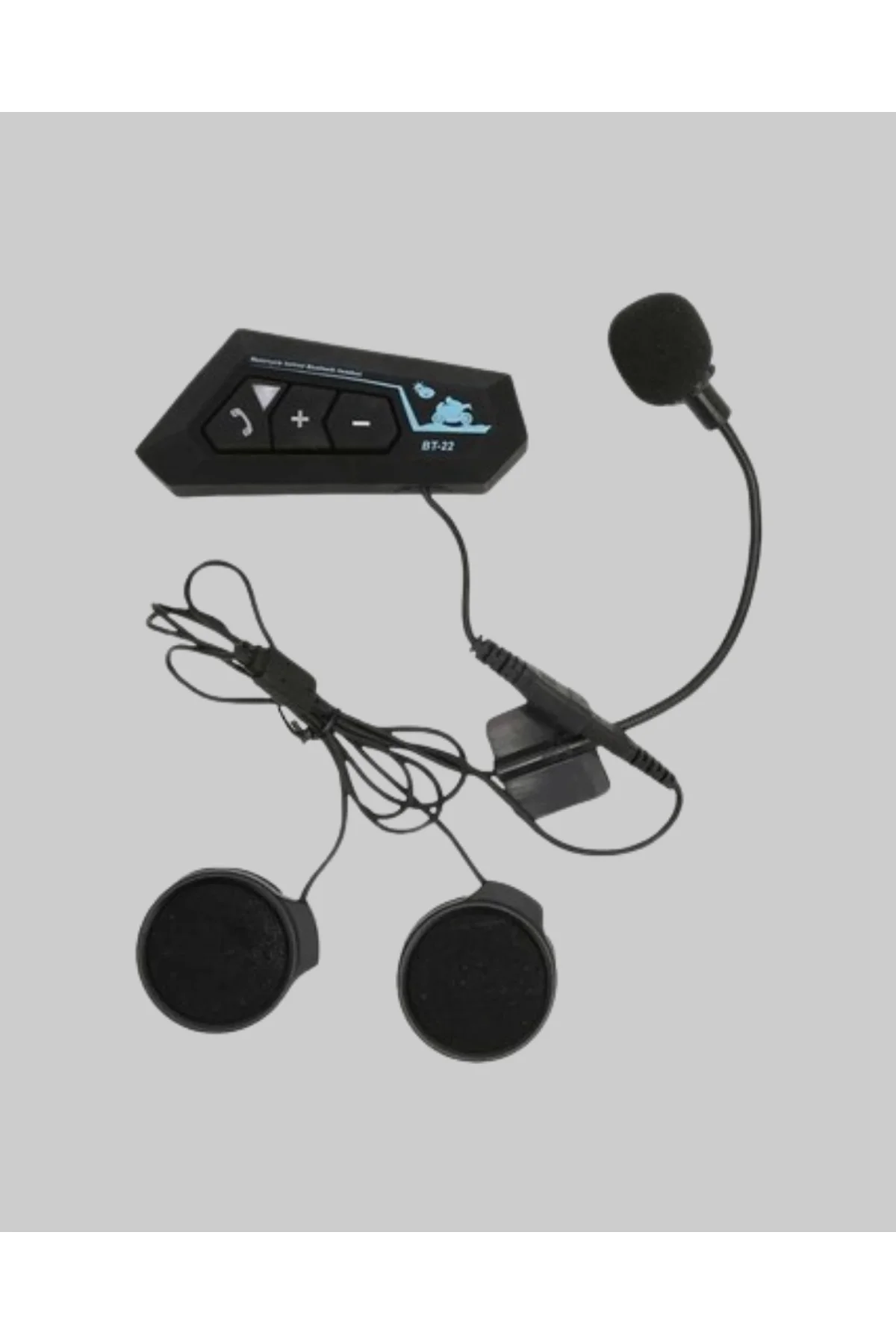 Bt22 Kask İçi Bluetooth Kulaklık Hızlı Eşleşme Ve Gürültü Önleyici Mikrofon Yeni Nesil - Just Cheap Store Görsel 5