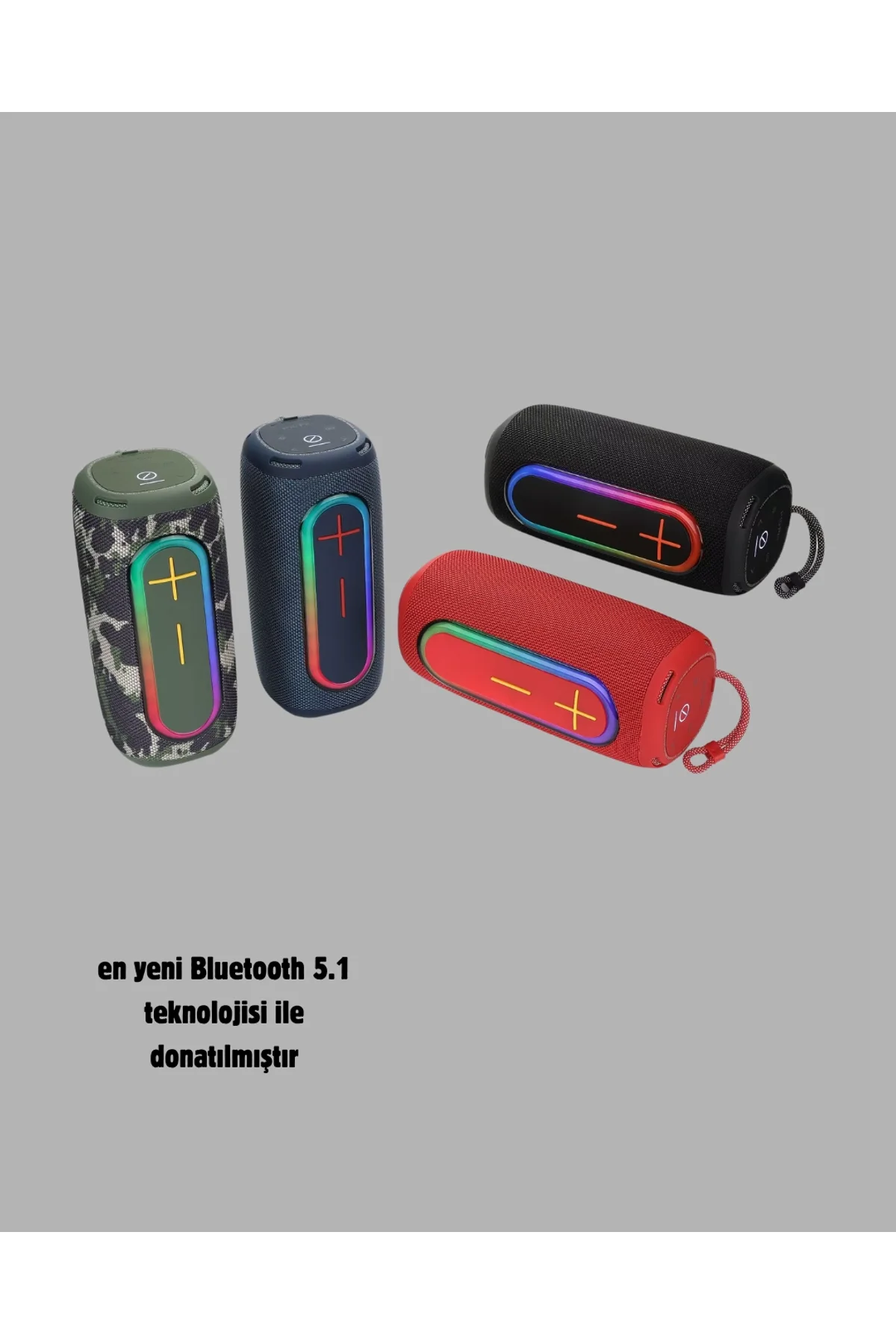 Yeni Nesil Bluetooth 5.1 Hoparlör – Güçlü Ses, Hızlı Bağlantı, Uzun Pil Ömrü - Just Cheap Store Görsel 3