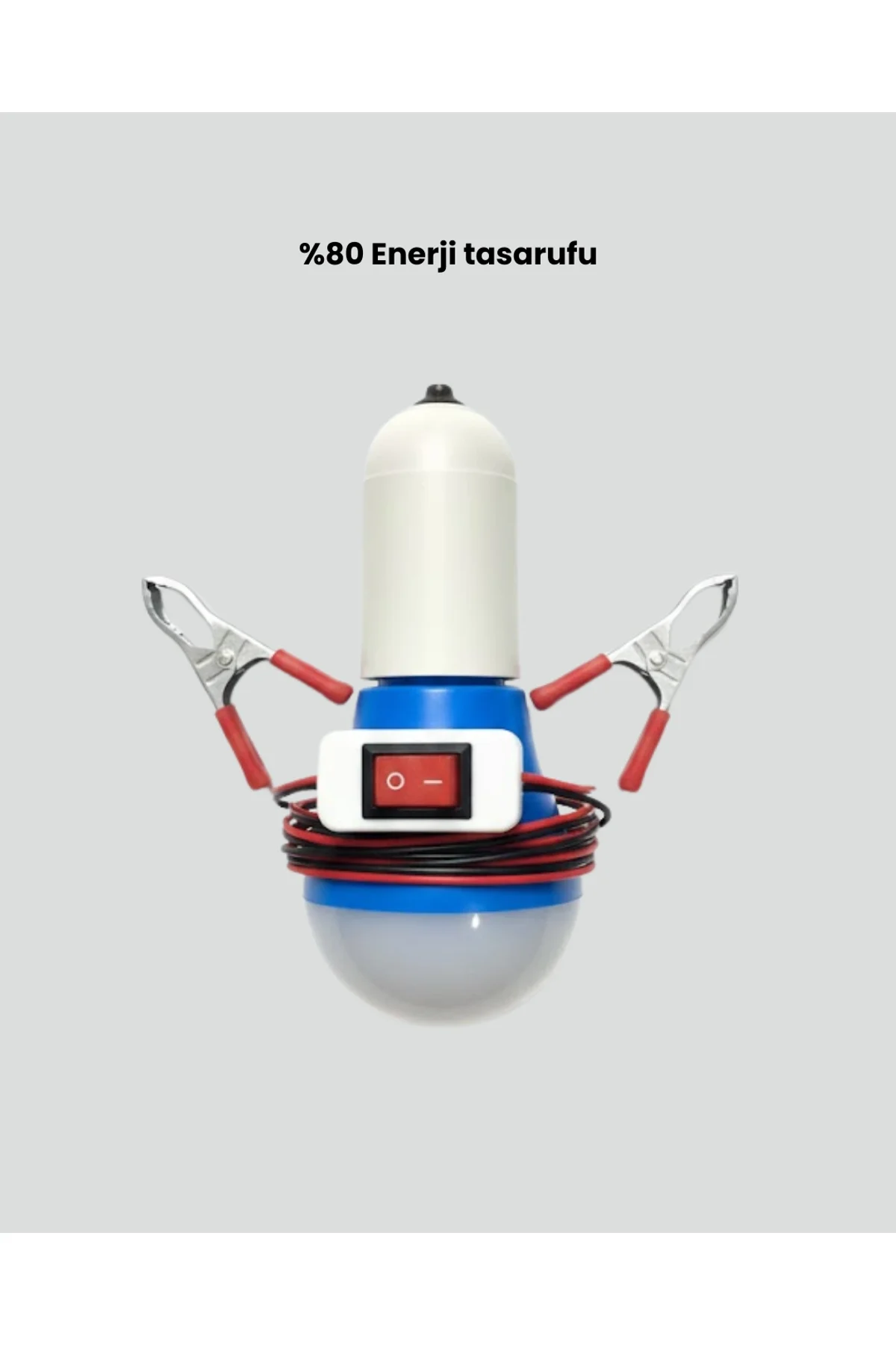 12v Led Ampul Timsah Kıskaçlı Taşınabilir Aydınlatma - Just Cheap Store Görsel 2