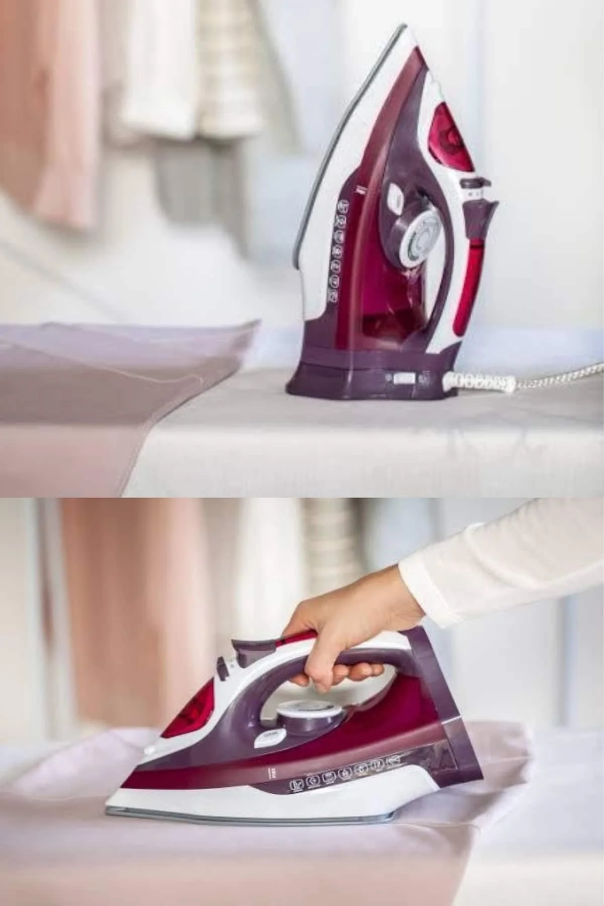 Buharlı Kablolu Ütü 2200 Watt Kireçlenme Önleyici Şok Buharlı - Just Cheap Store Görsel 2