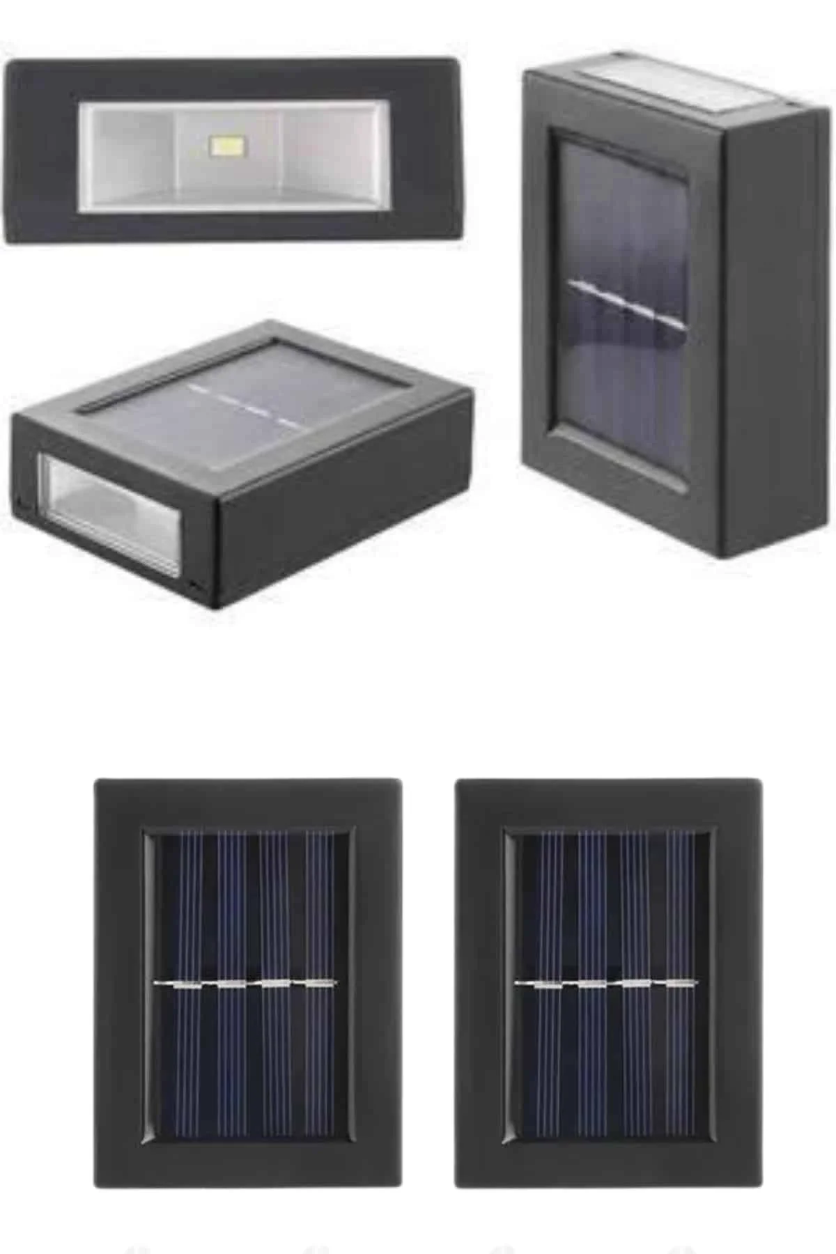 Solar Güneş Enerjili Çift Taraflı Duvar Lambası Çift Taraflı Duvar Lamba Güneş Enerjili Yeni Nesil - Just Cheap Store Görsel 3