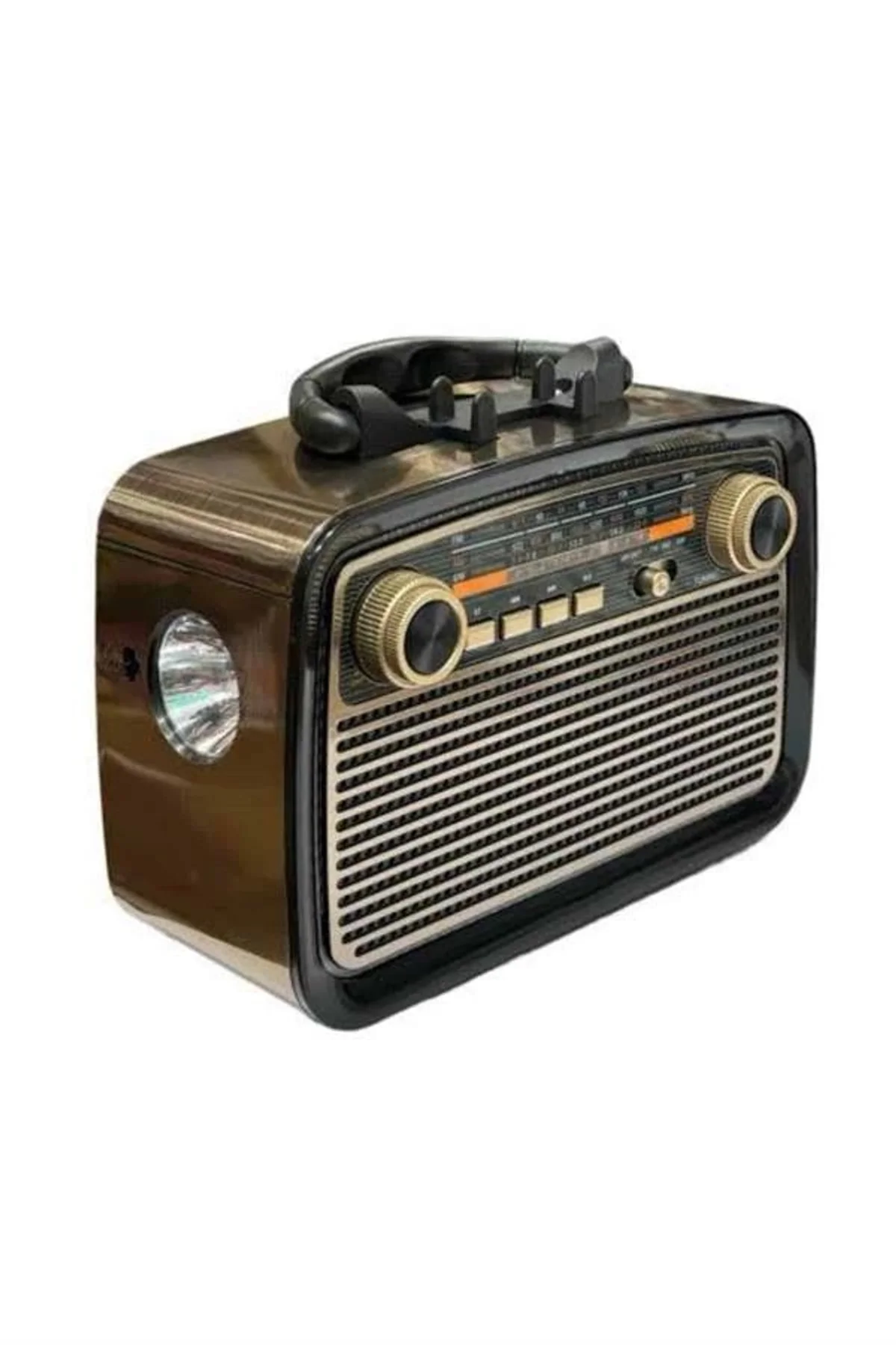 Eskitme Nostalji Tasarımlı Bluetoothlu Nostalji Radyo Ahşap Nostaljik Görünümlü - Just Cheap Store Görsel 3