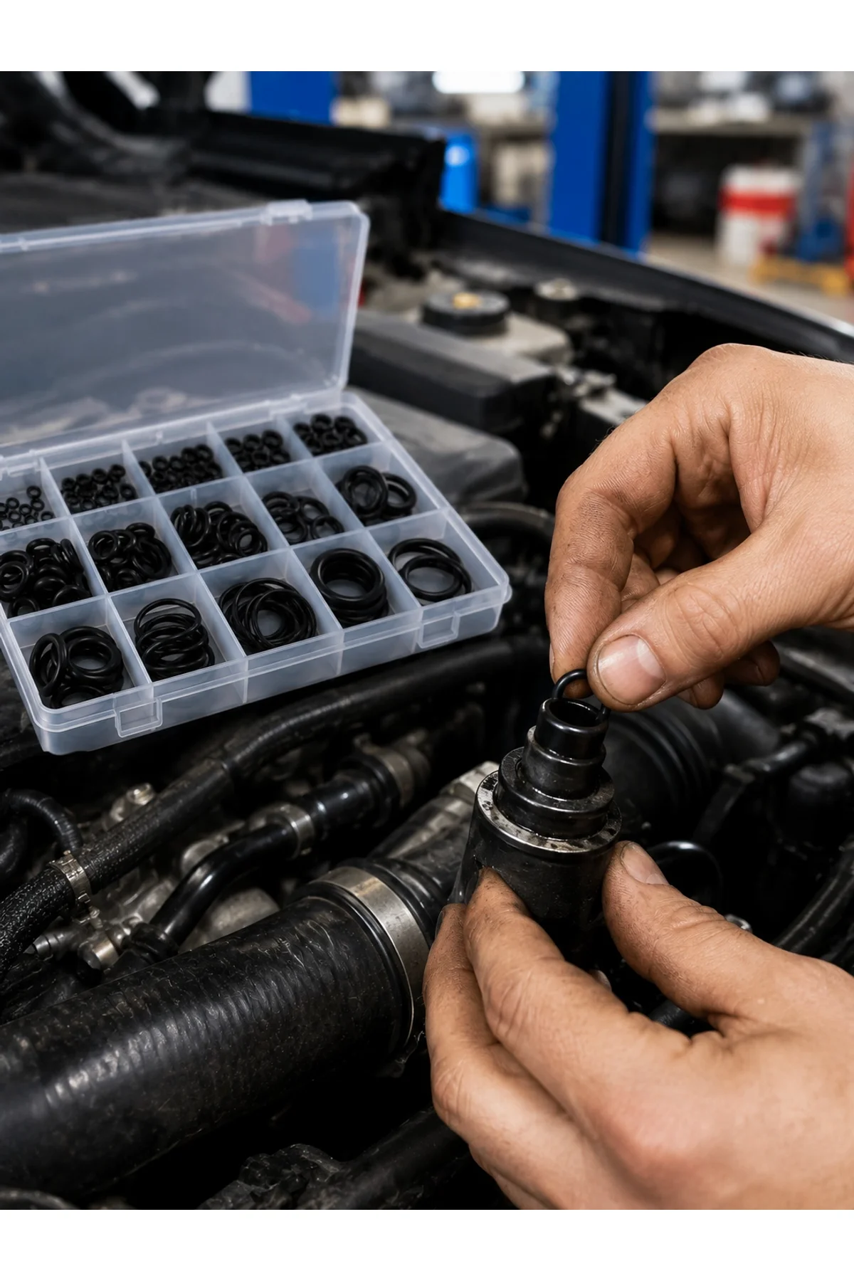 18 Ölçü O-ring Conta Seti Otomotiv, Tesisat Ve Hidrolik İçin Kauçuk Conta Kiti - Just Cheap Store Görsel 5