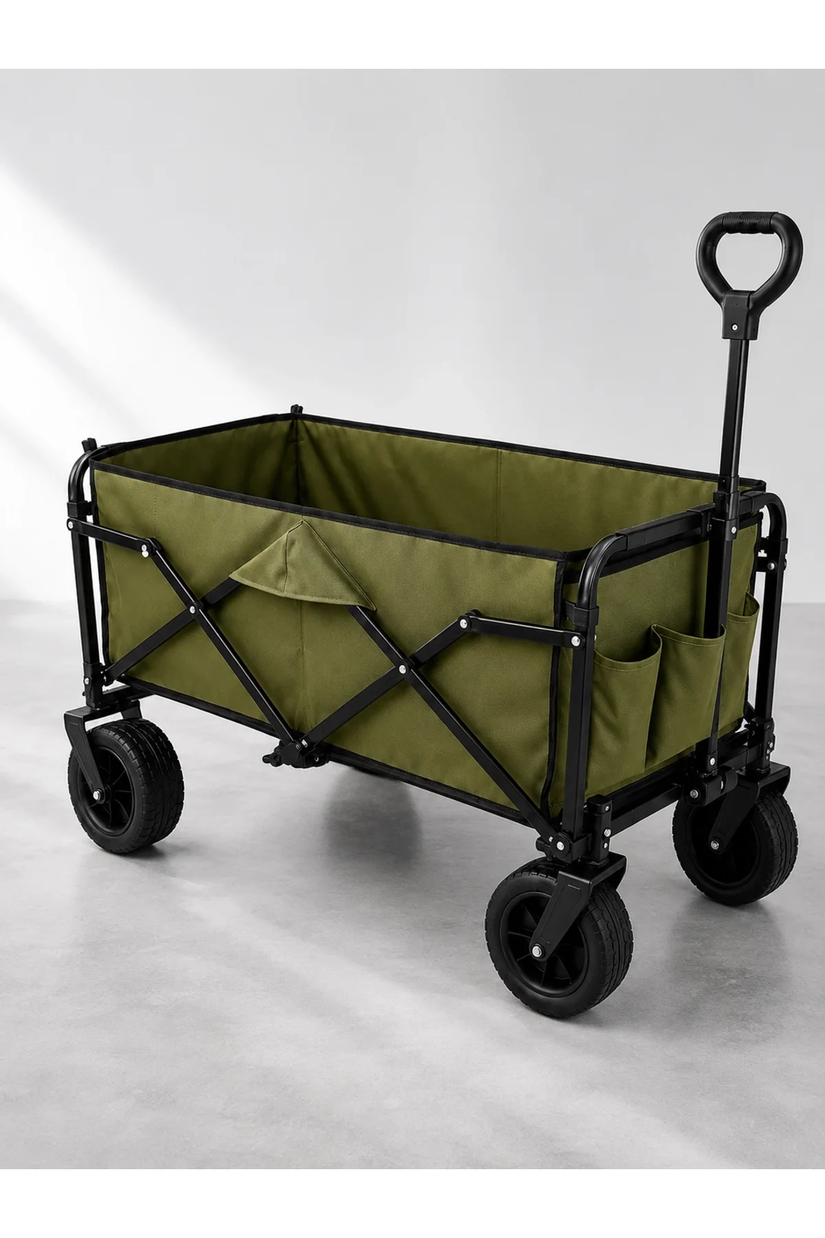 Kamp, Piknik, Plaj Ve Alışveriş İçin Çok Amaçlı Katlanabilir Wagon - Just Cheap Store Görsel 5