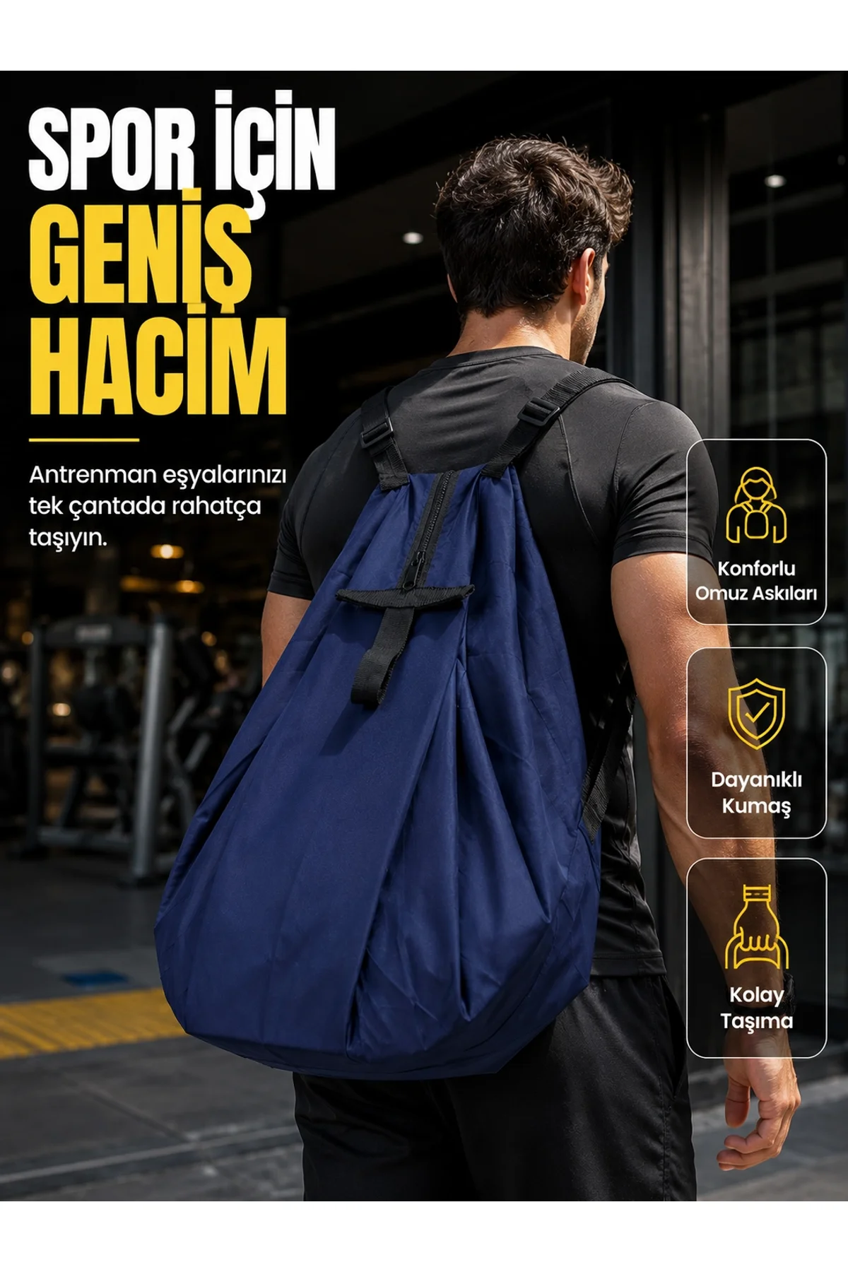 Hafif Tasarımlı Çok Amaçlı Omuz Çantası Günlük Kullanıma Uygun