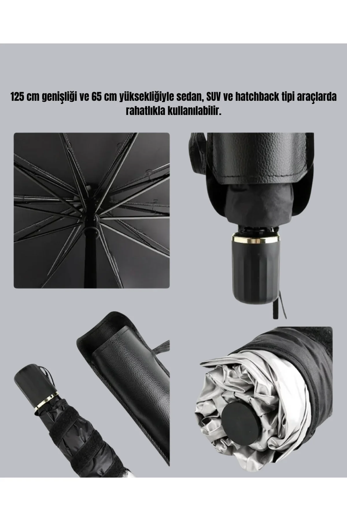 Katlanabilir Oto Güneşlik – Uv Koruma Ve Isı Yalıtımı Yeni Nesil - Just Cheap Store Görsel 5