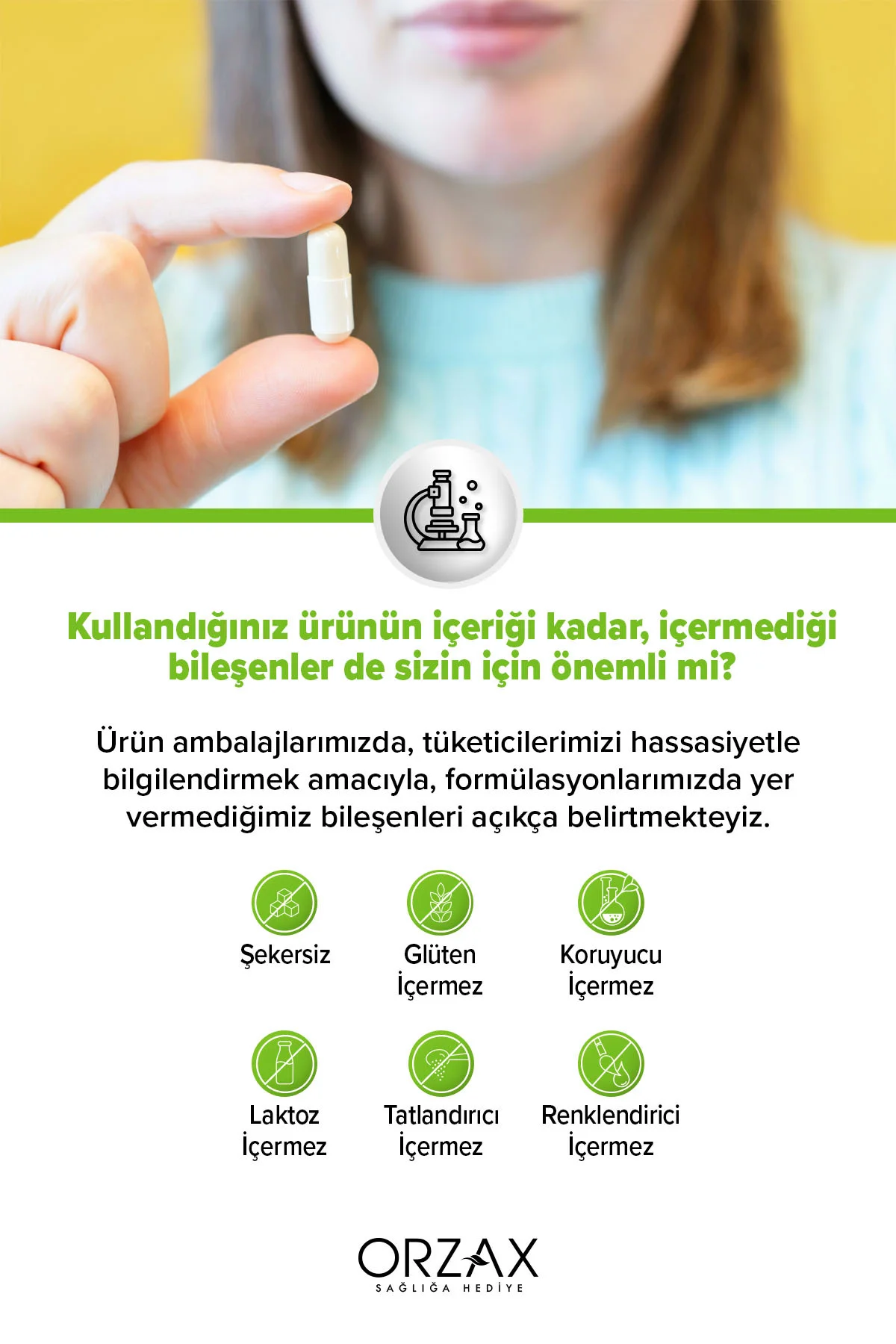 Ocean Koenzim Q10 200 mg Ubikinon + Karabiber Ekstresi 30 Kapsül - Orzax Görsel 7