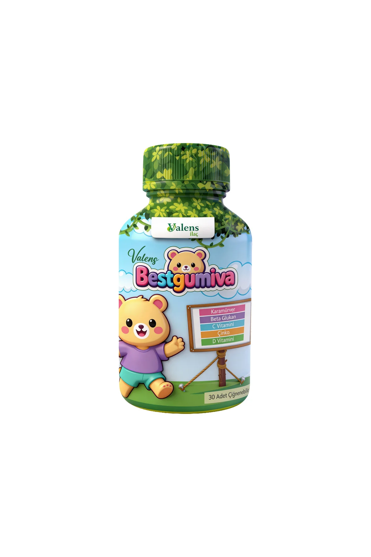 Bestgumiva 30 Çiğnenebilir Jel(Yeni) - valens design Görsel 2