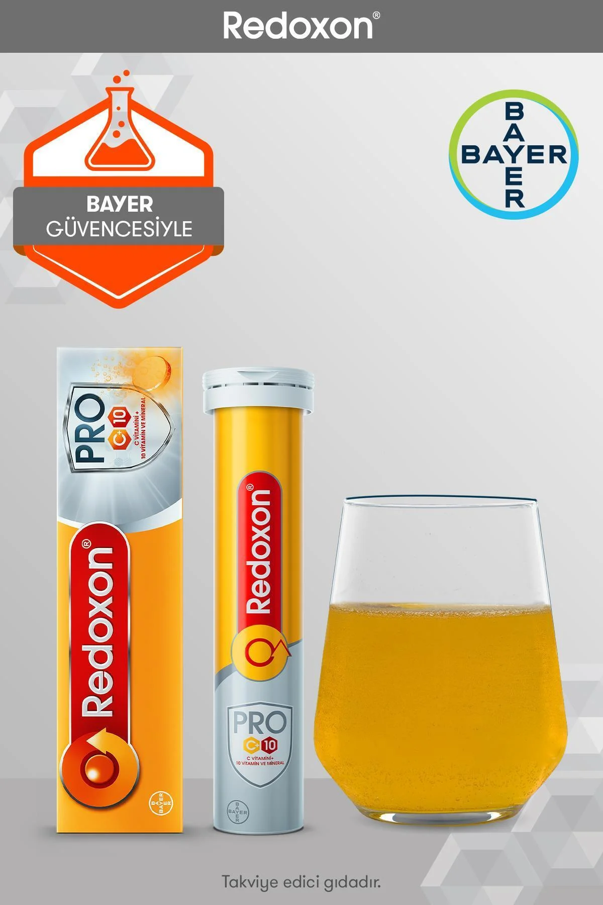 Pro 15 Efervesan Tablet 8699546020492 - Redoxon Görsel 6