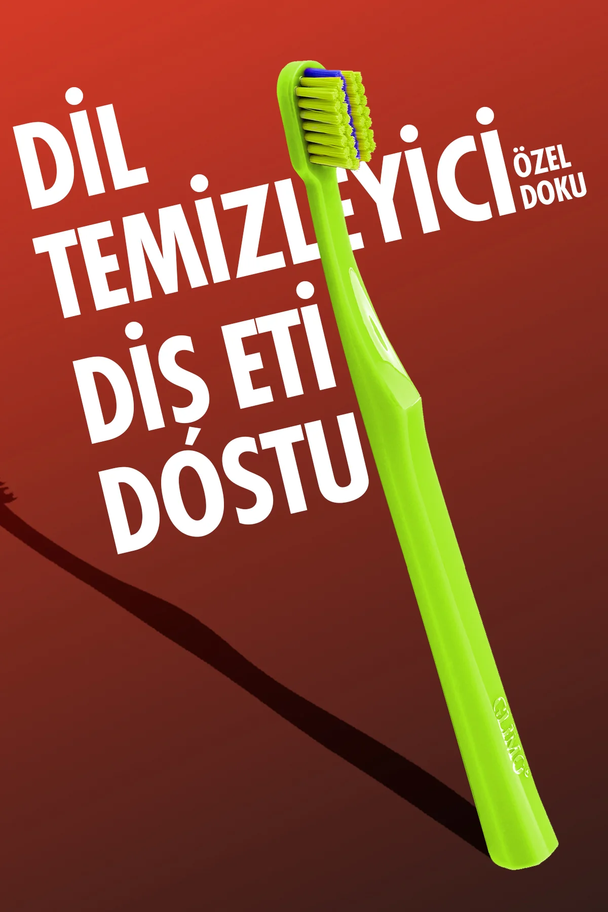 Ortodontik Diş Fırçası 2800 | Fda Onaylı,bpa Içermez,diş Teli Temizliği | 0,15 Mm Fırça Kılı, Yeşil - Glimo Görsel 6