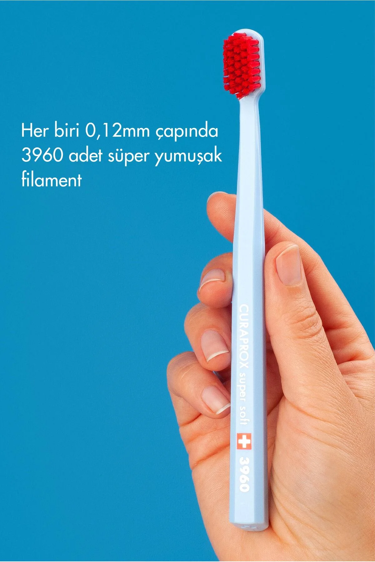 Diş Fırçası Ultra Soft 3960 Kıl Tek Adet (1 adet) - Curaprox Görsel 5