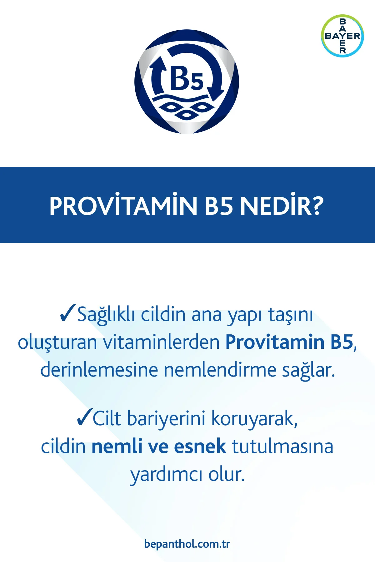 Cilt Bakım Kremi 30gr l Tüm Cilt Tiplerine Uygun, Günlük El ve Yüz Bakım, Günlük Vücut Bakım - Bepanthol Görsel 5