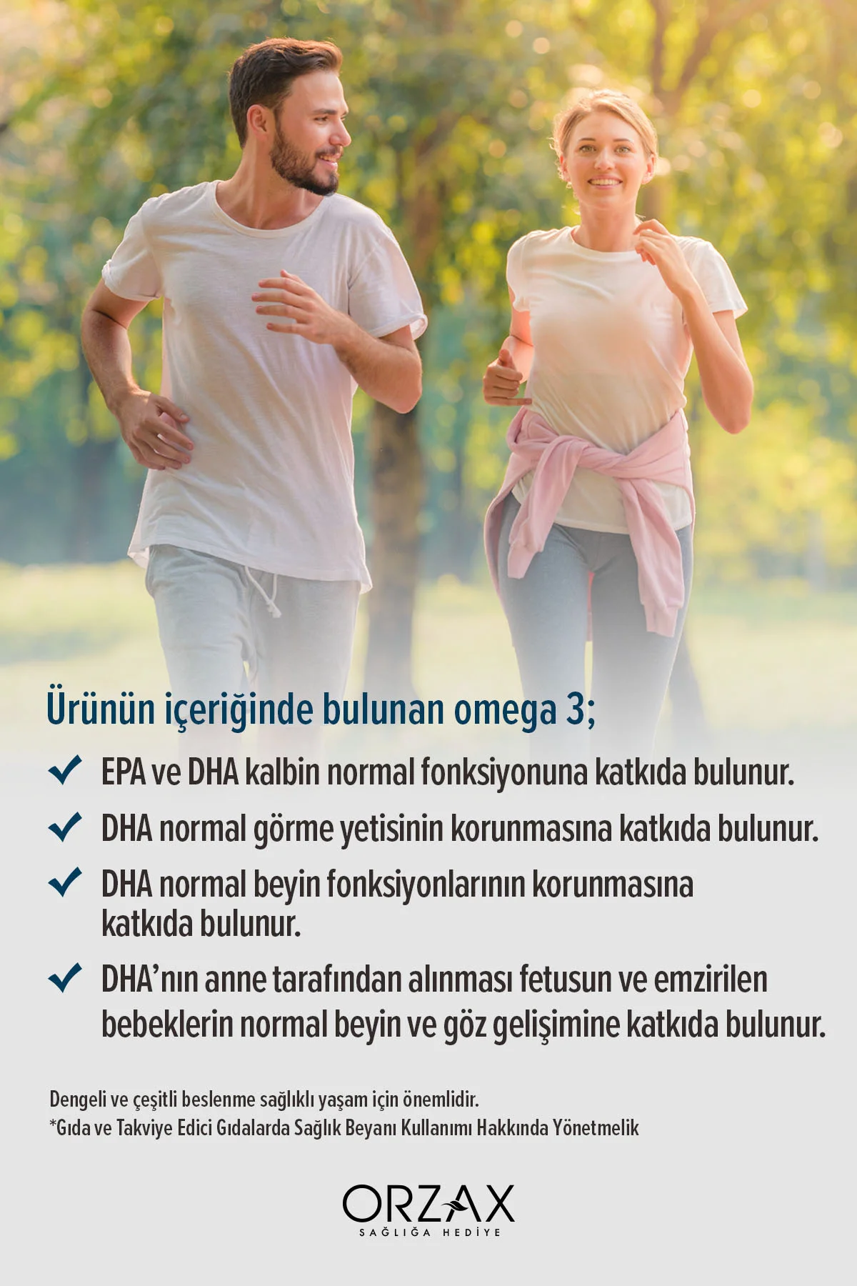 Orzax Plus 1200mg Omega 3 Saf Balık Yağı 30 Kapsül - Ocean Görsel 4