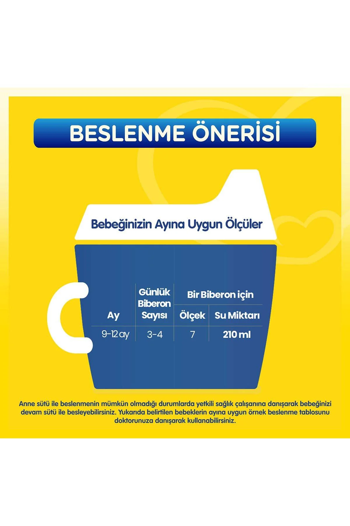 3 Devam Sütü 9-12 Ay 800 Gr - Bebelac Görsel 2