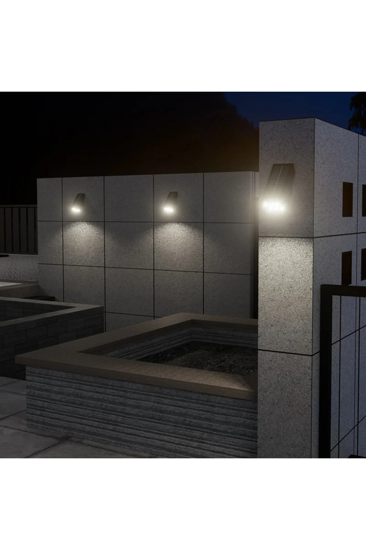 Güneş Enerjili Solar Led Lamba Bahçe 10 Ledli Peyzaj Işıkları Yürüyüş Yolu 1 Adet - pazariz Görsel 6