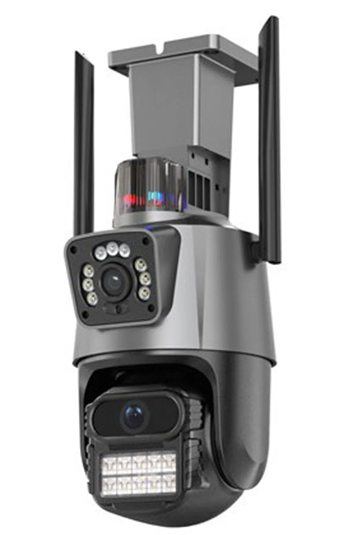8x Kablosuz 5 mp Wıfı Ptz Kamera İç Dış Mekan Alarmlı 8x Zoom Gece Görüşlü Hd DOME 7