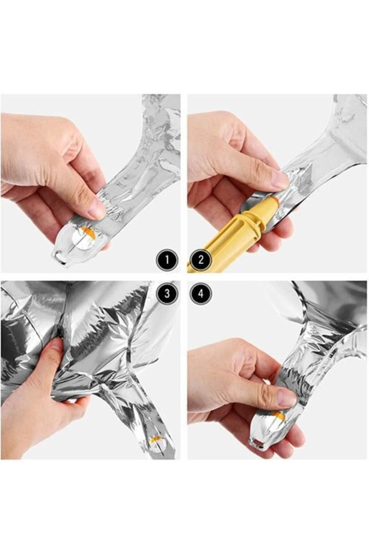 Kırmızı Kalp Folyo Balon 45 Cm - Partioutlet Görsel 3