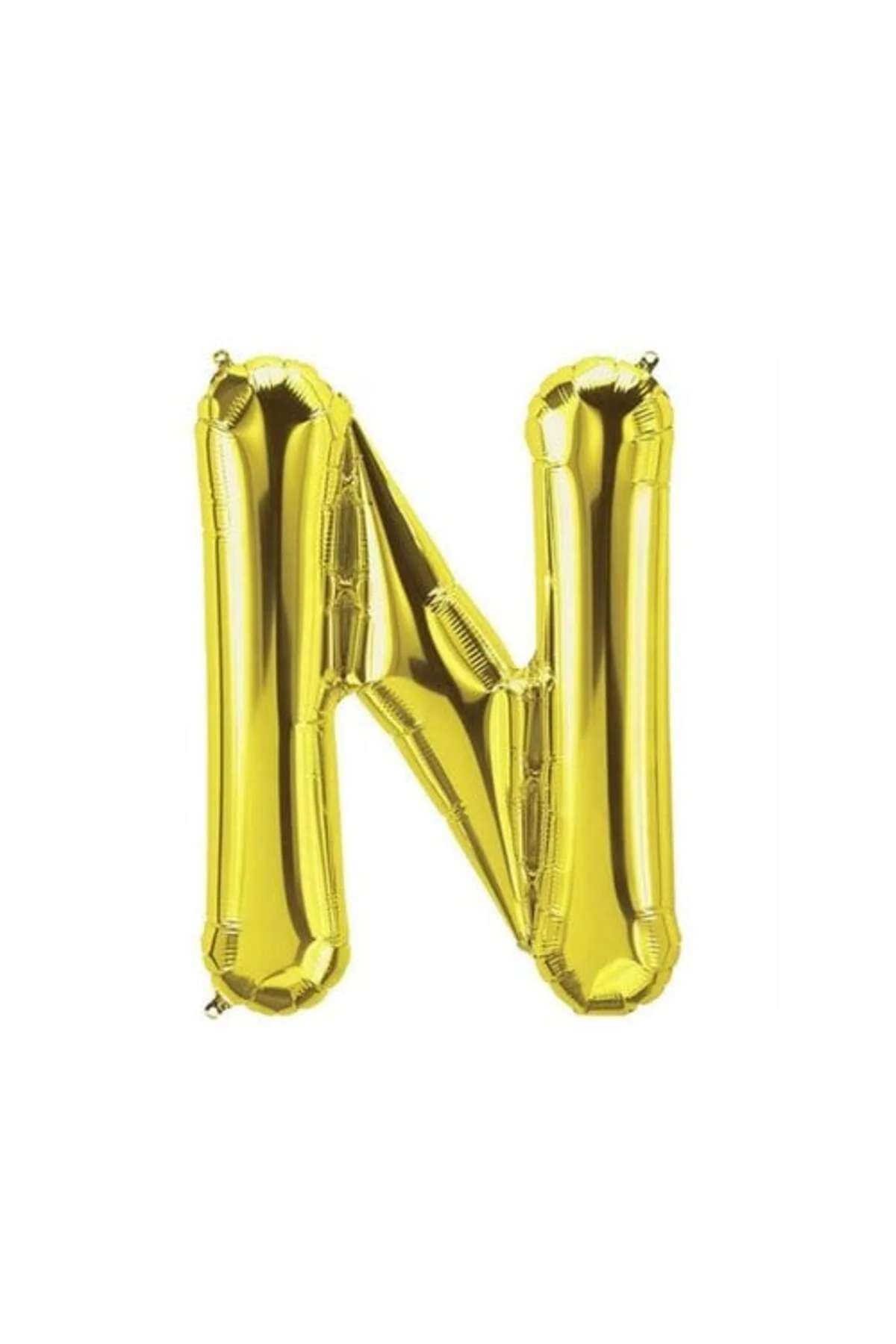 N Harf Folyo Gold Renk Balon Küçük 35 Cm