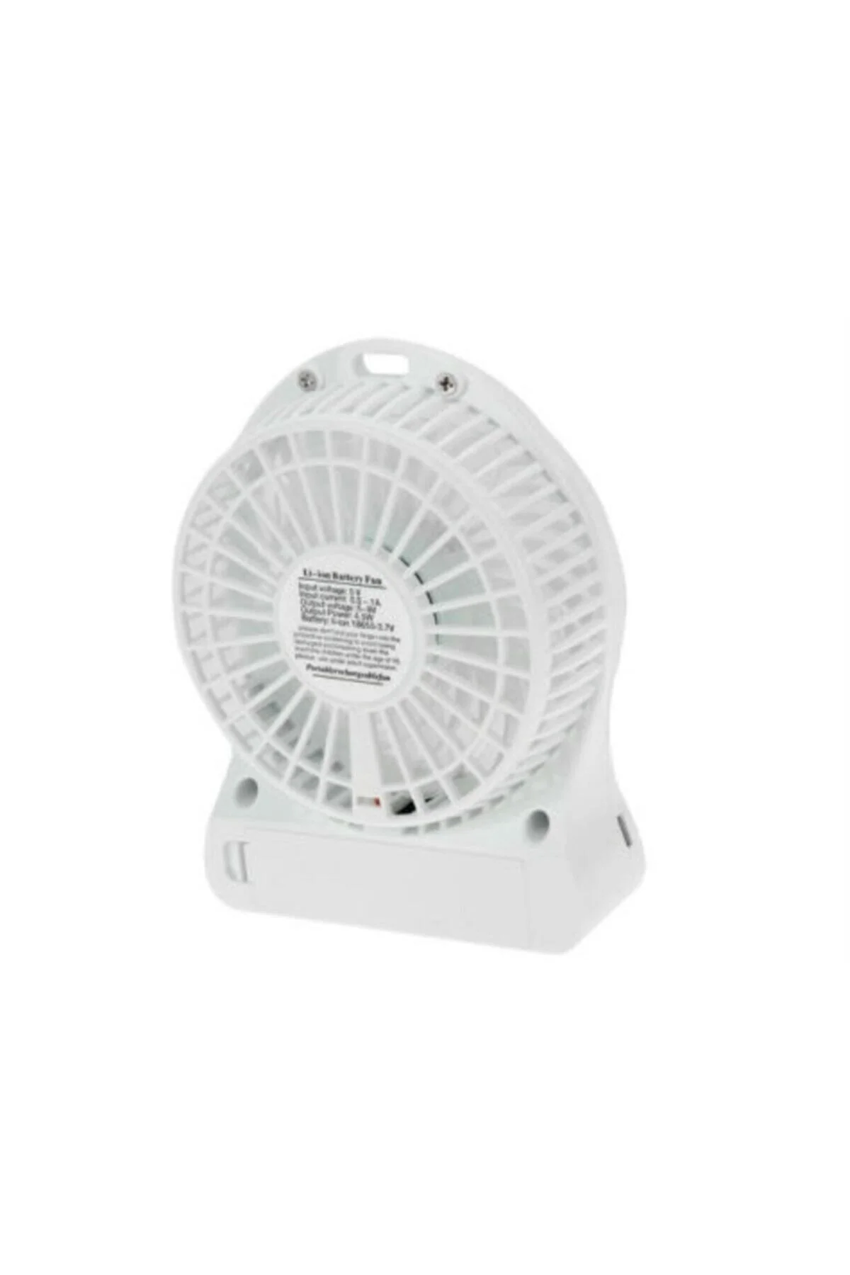 Şarjlı Taşınabilir Mini Fan - Vantilatör - renn Görsel 5