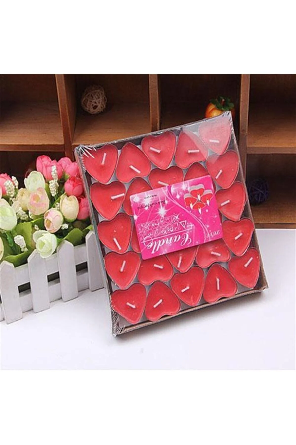Paket Kalp Tealiht Mum