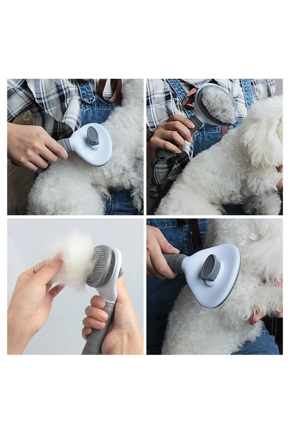 Kedi Köpek Tarağı Basmalı Tüy Toplayıcı - pazariz Görsel 3