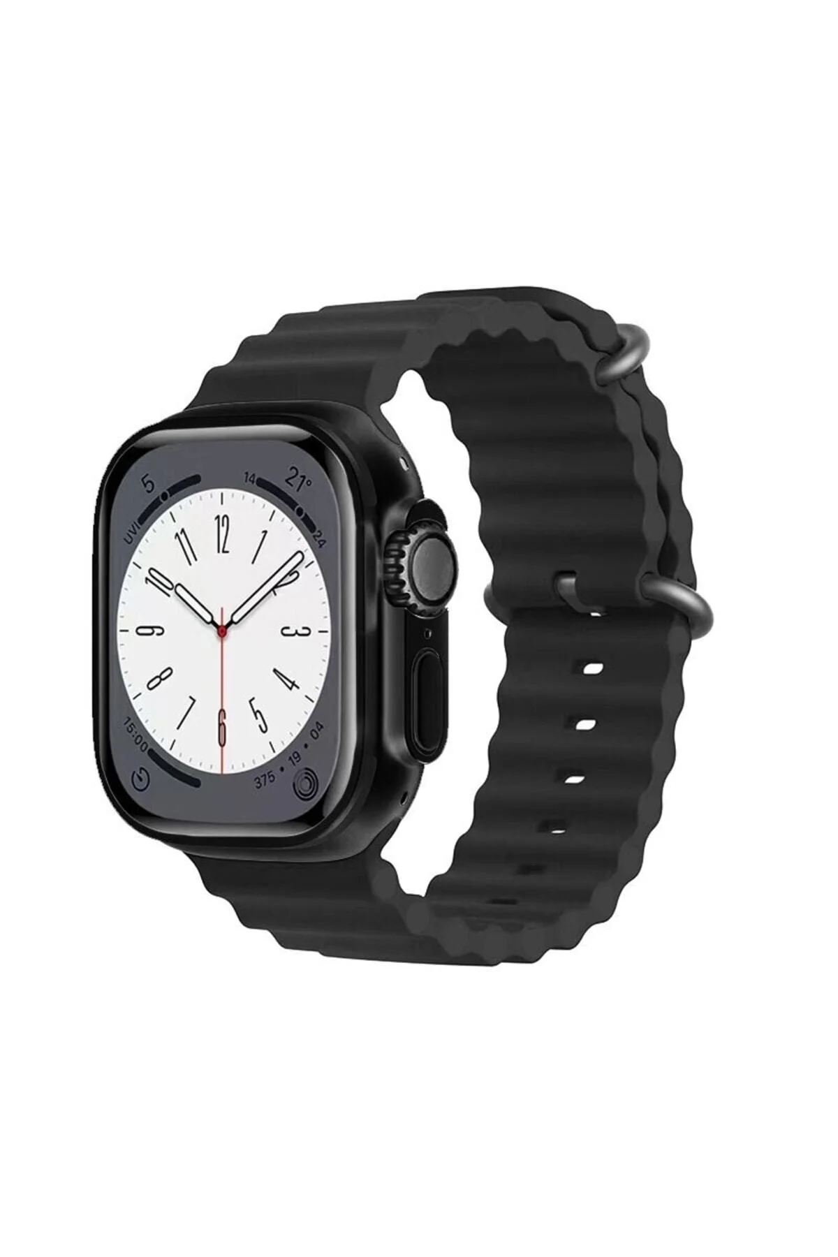 Gs8 Watch 8 Ultra Akıllı Saat Türkçe Siri Özellikli Watch 2.02 Inc Siyah
