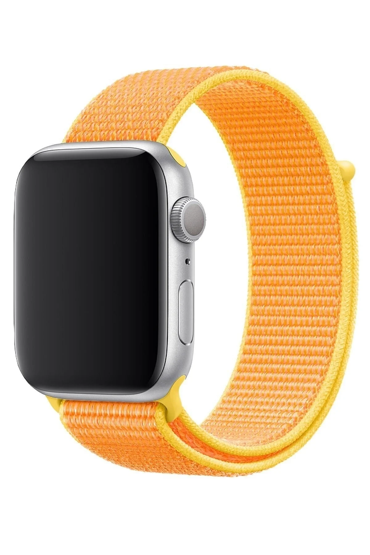 Apple Watch Uyumlu1-2-3-4-5-6-7-se Serisi 38mm - 40mm -41mm Spor Kumaş Kordon - pazariz Görsel 5