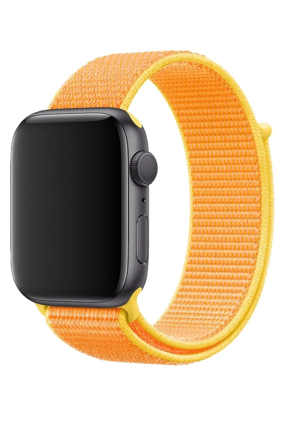 Apple Watch Uyumlu1-2-3-4-5-6-7-se Serisi 38mm - 40mm -41mm Spor Kumaş Kordon - pazariz Görsel 3