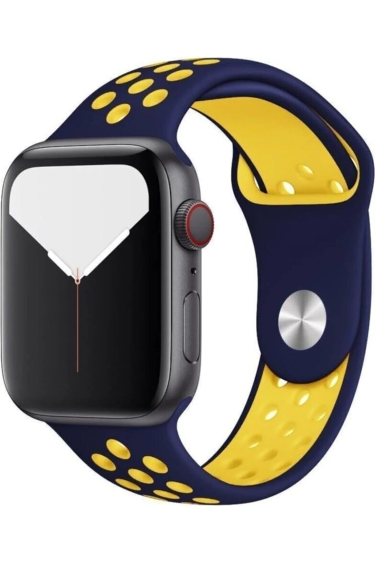 Apple Watch Uyumluultra 3 4 5 6 7 8 Se S 42 44 45mm Kordon Delikli Spor Band Kayış - pazariz Görsel 2